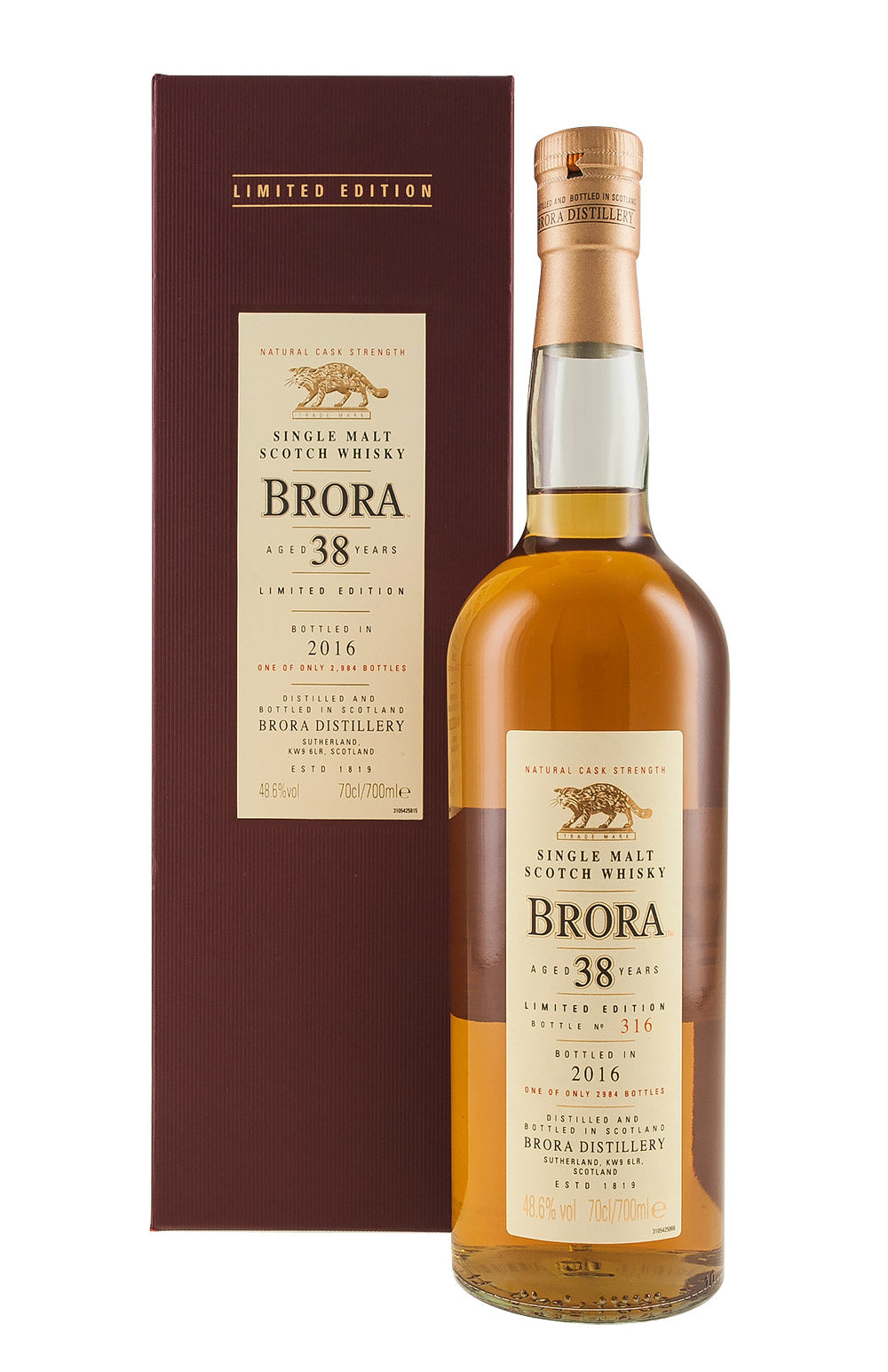 Brora 38 Year Old (2016 Release)