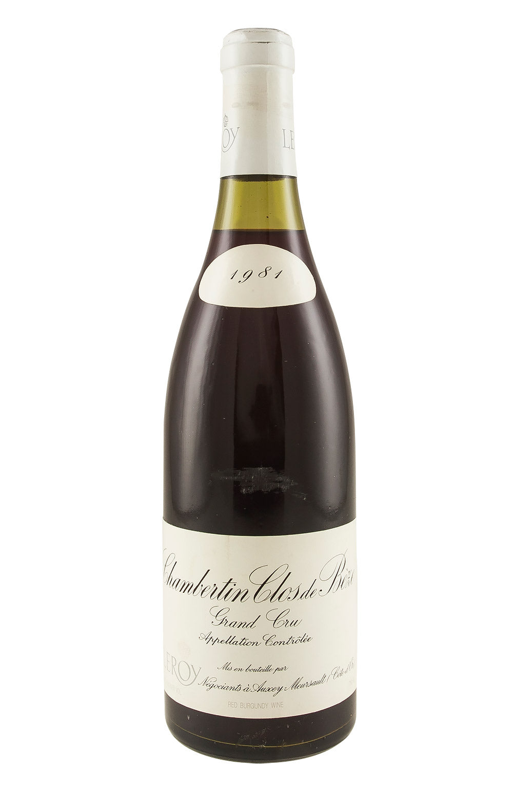 Chambertin Clos de Beze Maison Leroy 1981