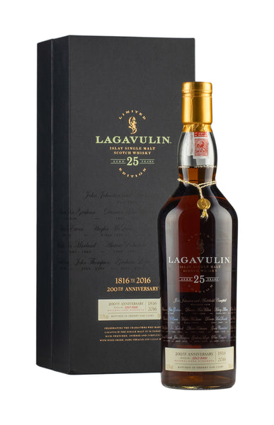 Lagavulin 25 Year Old 200th Anniversary – Hedonism Wines