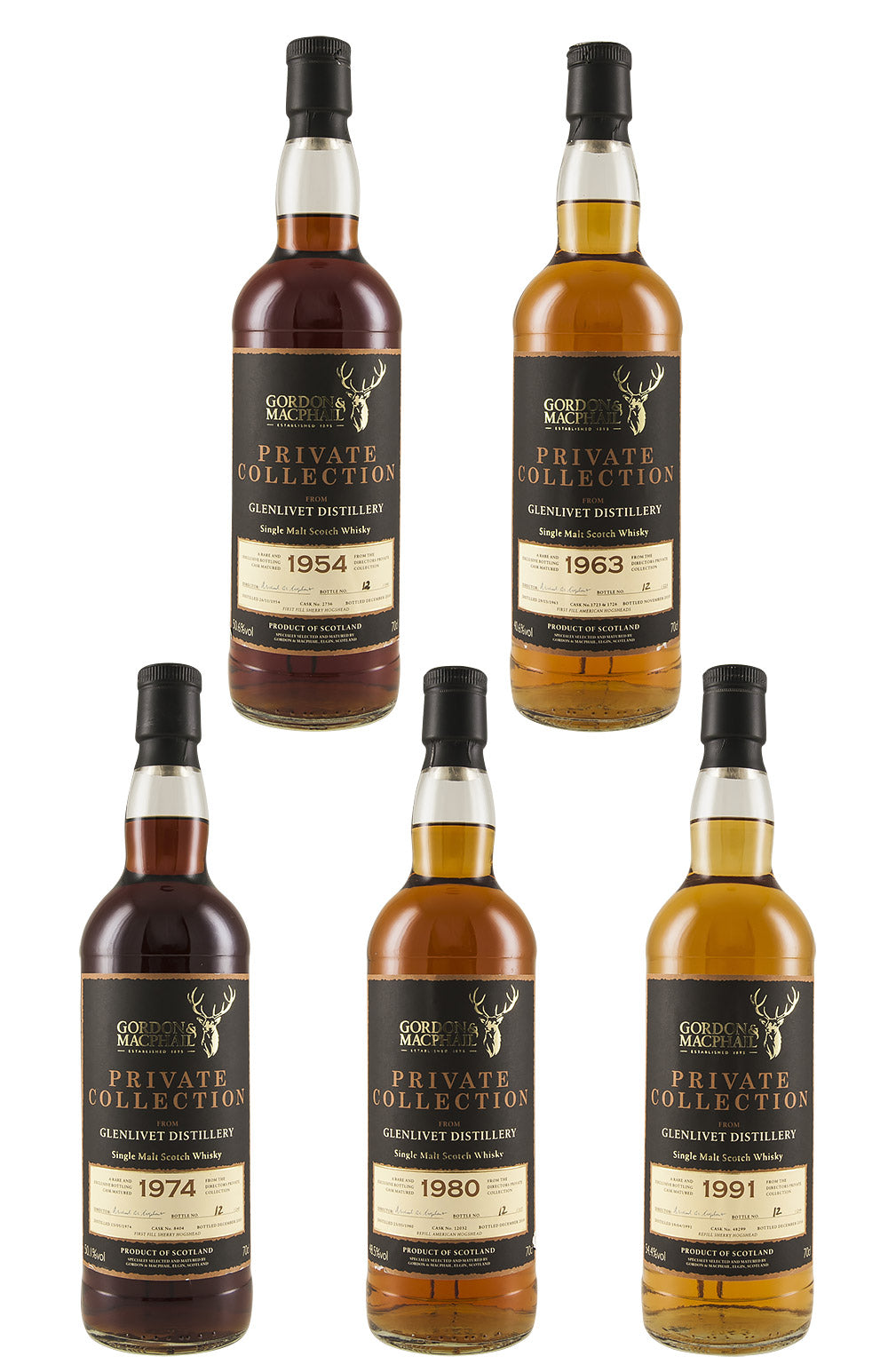 Glenlivet Decades G&M Private Collection