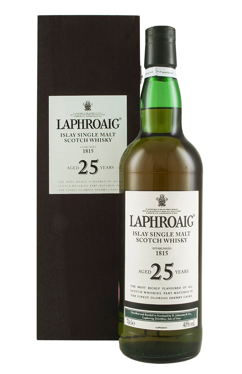 Laphroaig 25 Year Old White Label