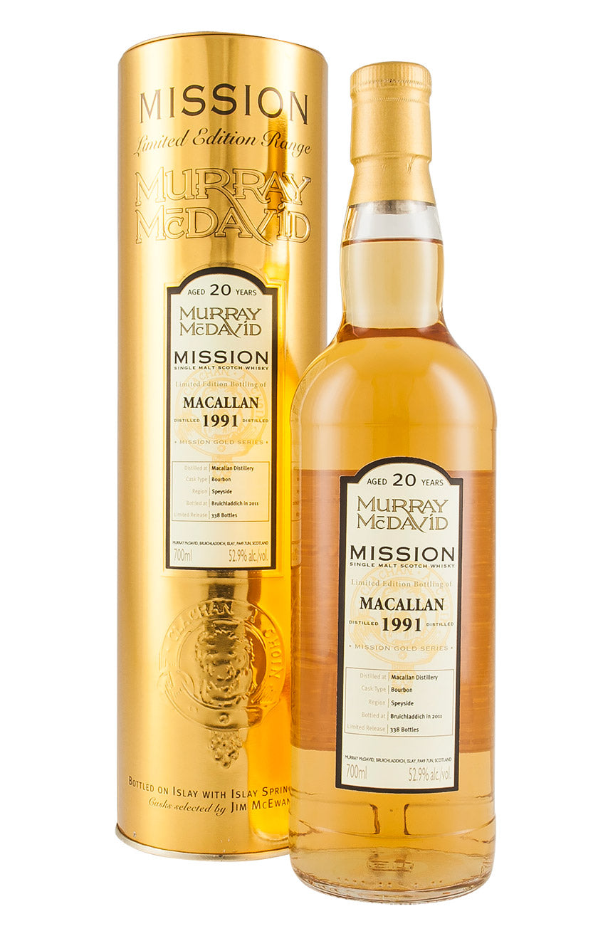 Macallan 20 Year Old Murray McDavid 1991