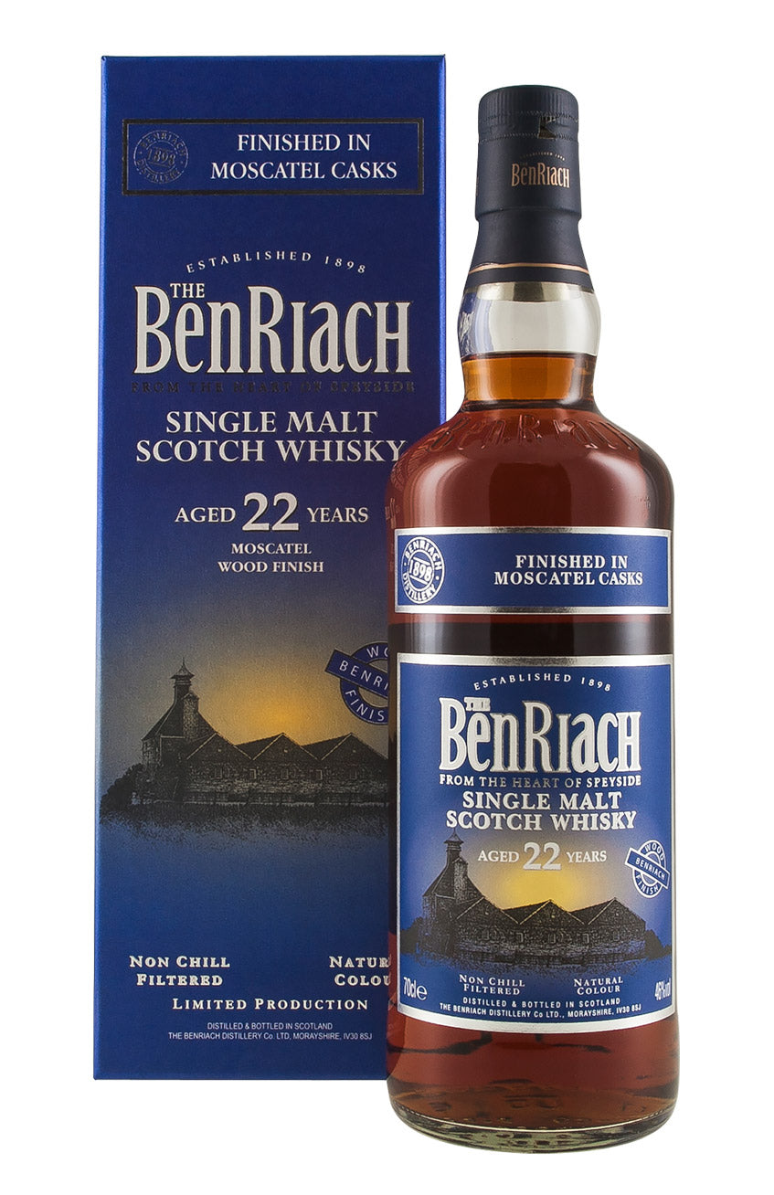 Benriach 22 Year Old Moscatel Finish