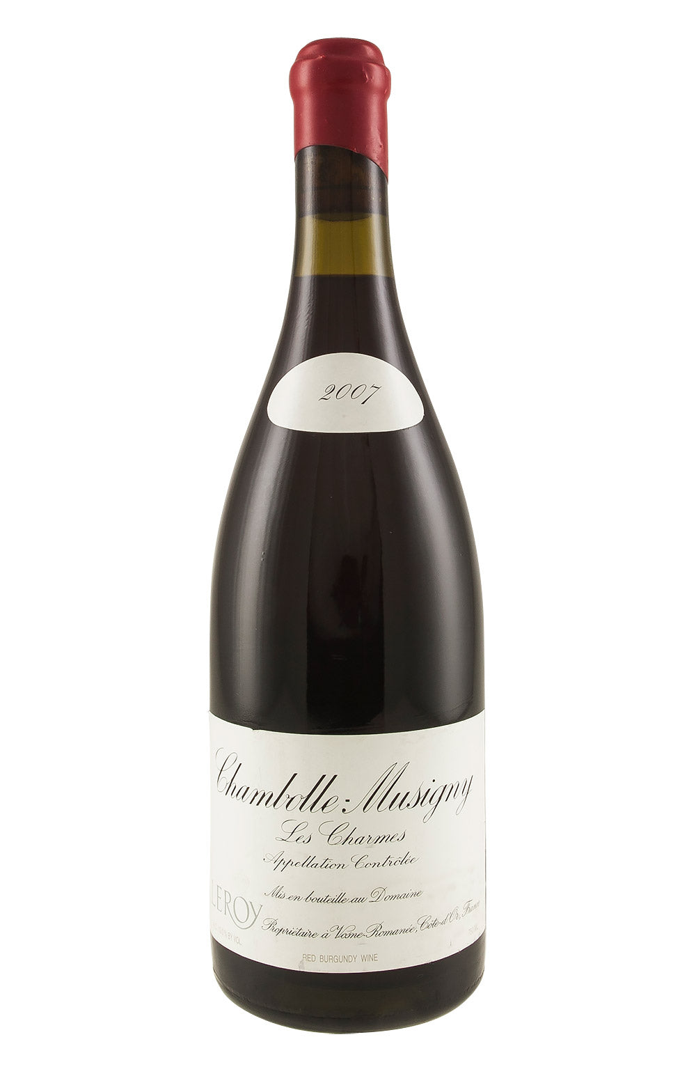 Chambolle Musigny Les Charmes Domaine Leroy 2007