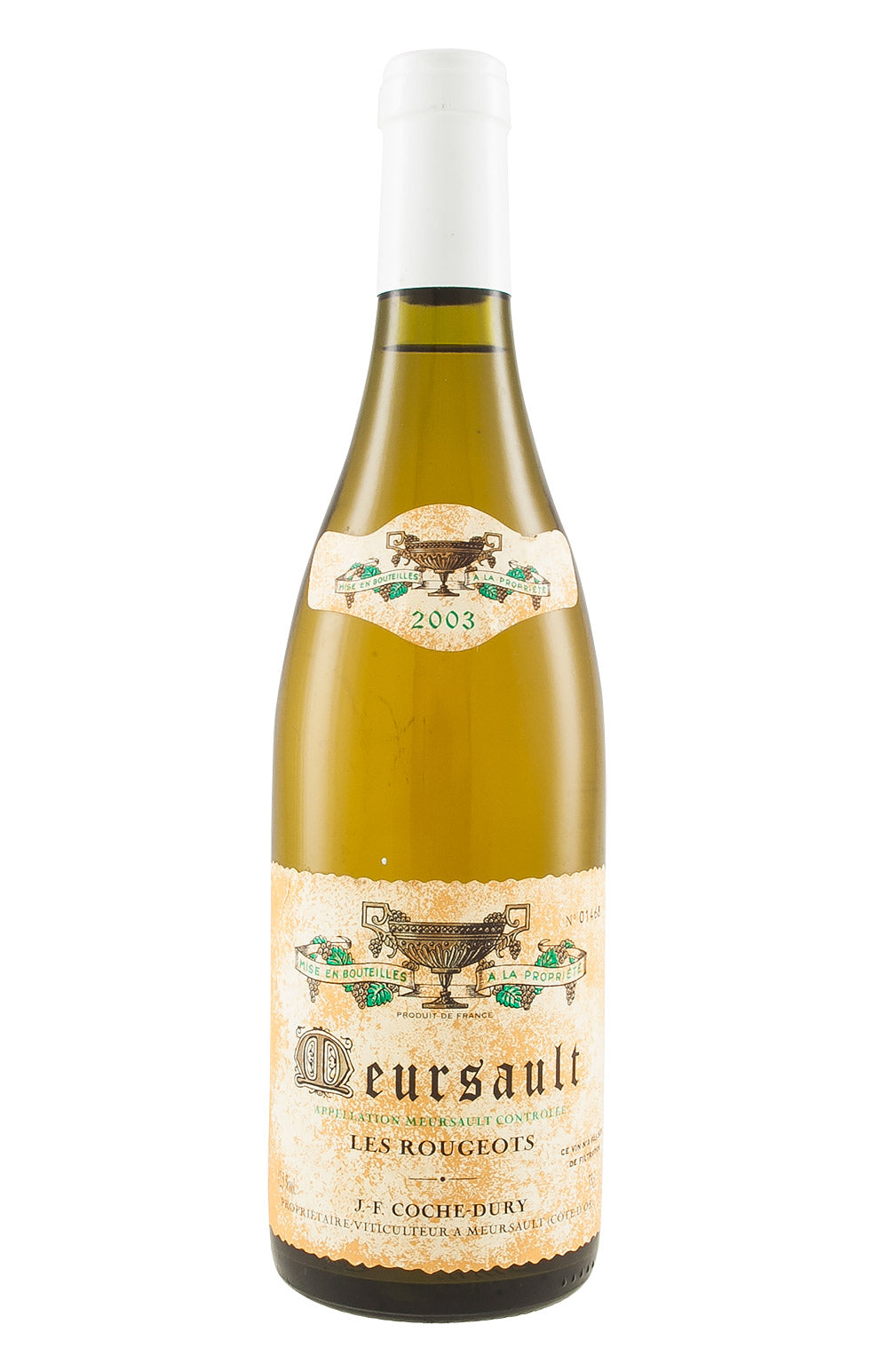 Meursault Les Rougeots Coche Dury 2003