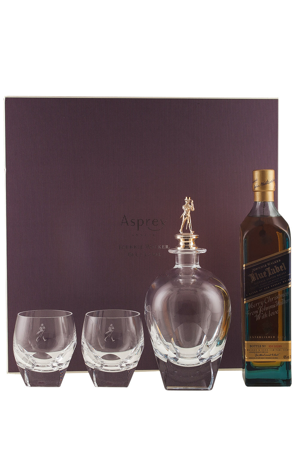Johnnie Walker Blue Label Asprey Christmas Gift Set