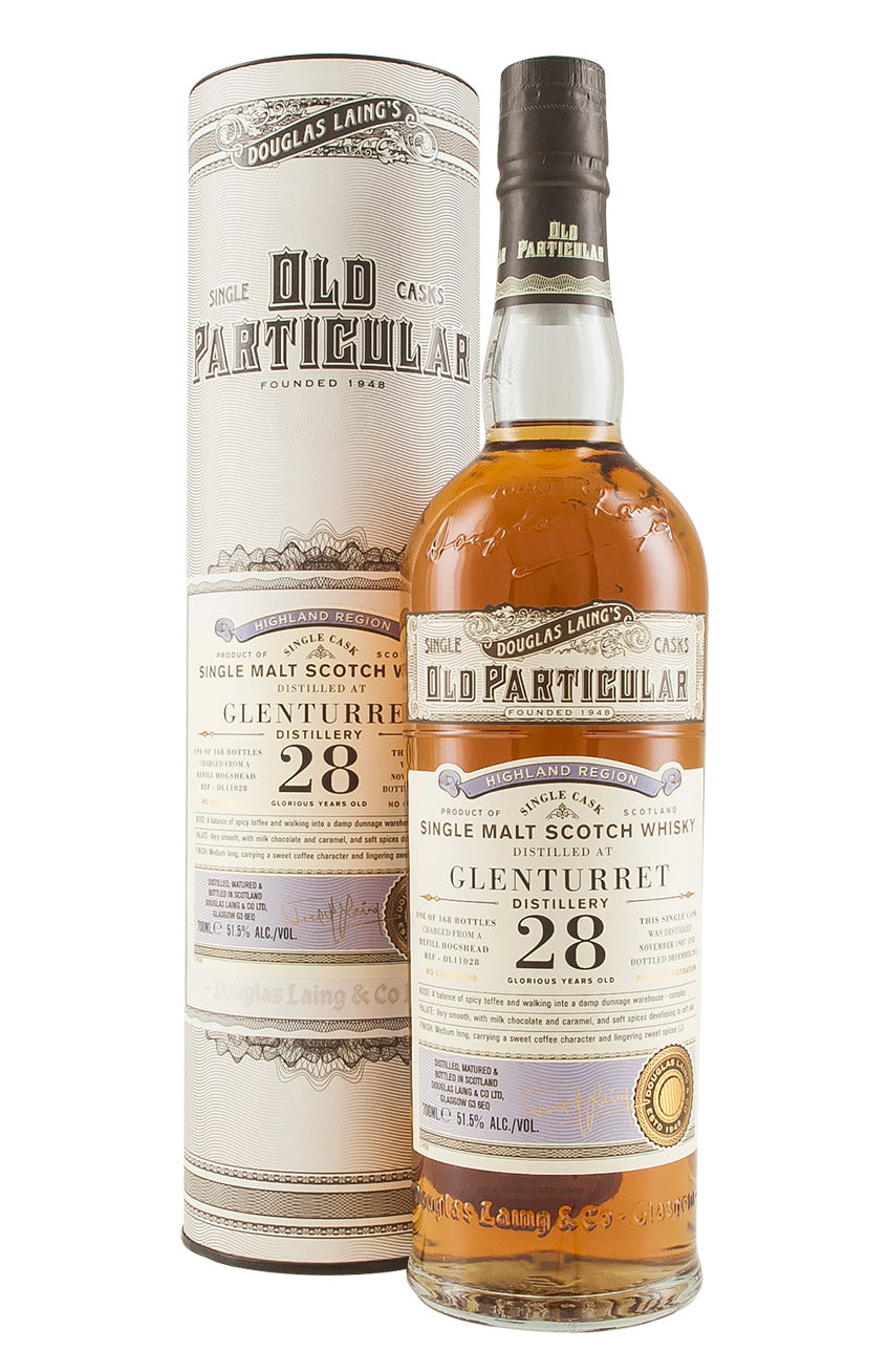 Glenturret 28 Year Old Old Particular 1987