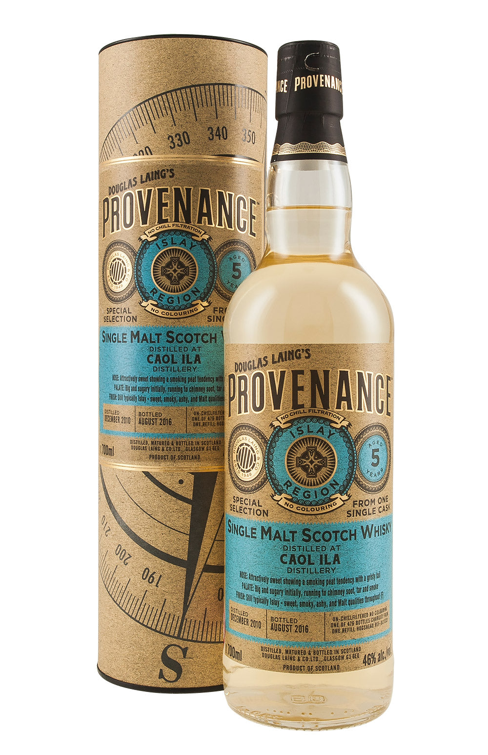 Caol Ila 5 Year Old Provenance 2010