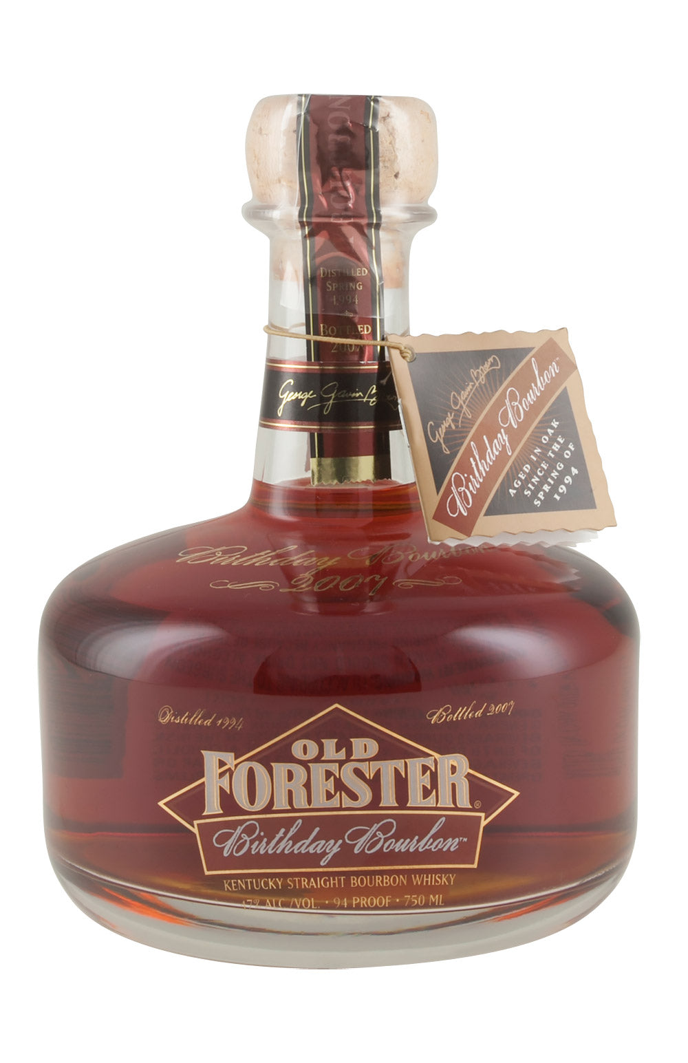 Old Forester Birthday Bourbon (Bottled 2007) 1994