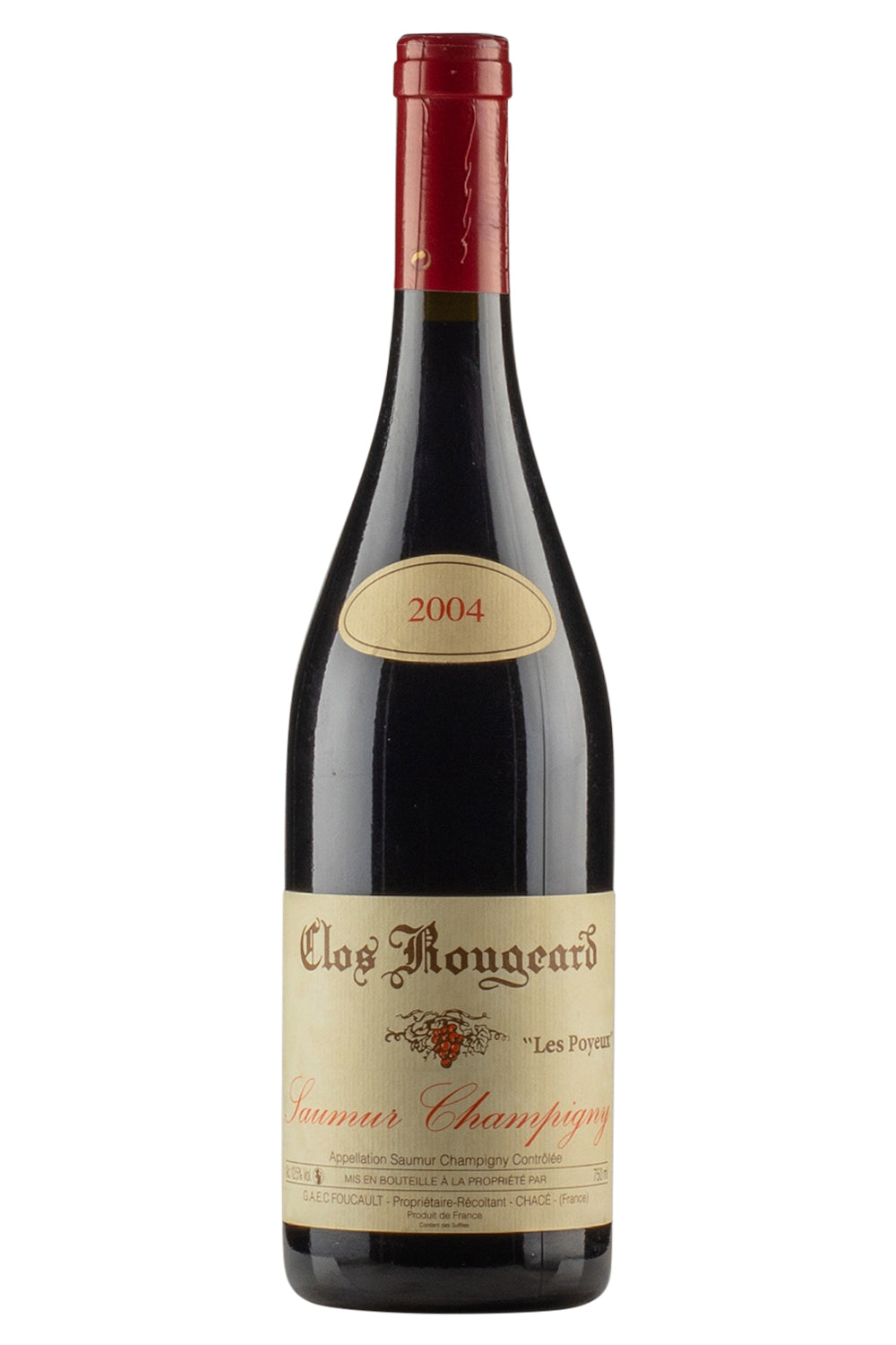 Saumur Champigny Les Poyeux Clos Rougeard 2004
