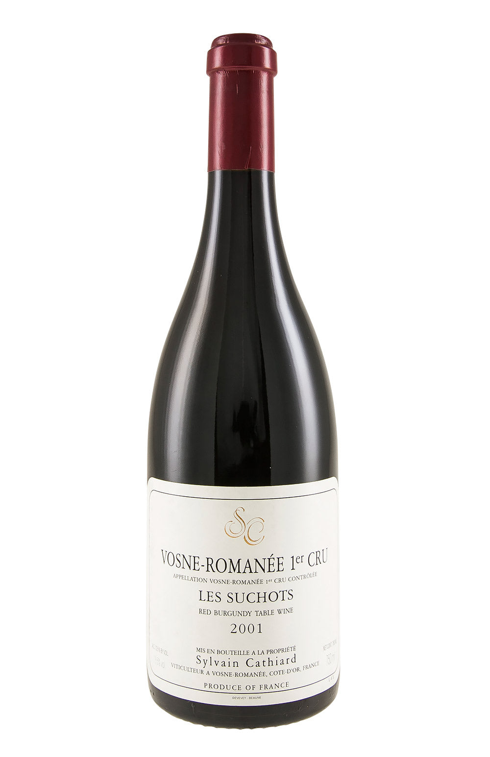 Vosne Romanee Les Suchots Sylvain Cathiard 2001