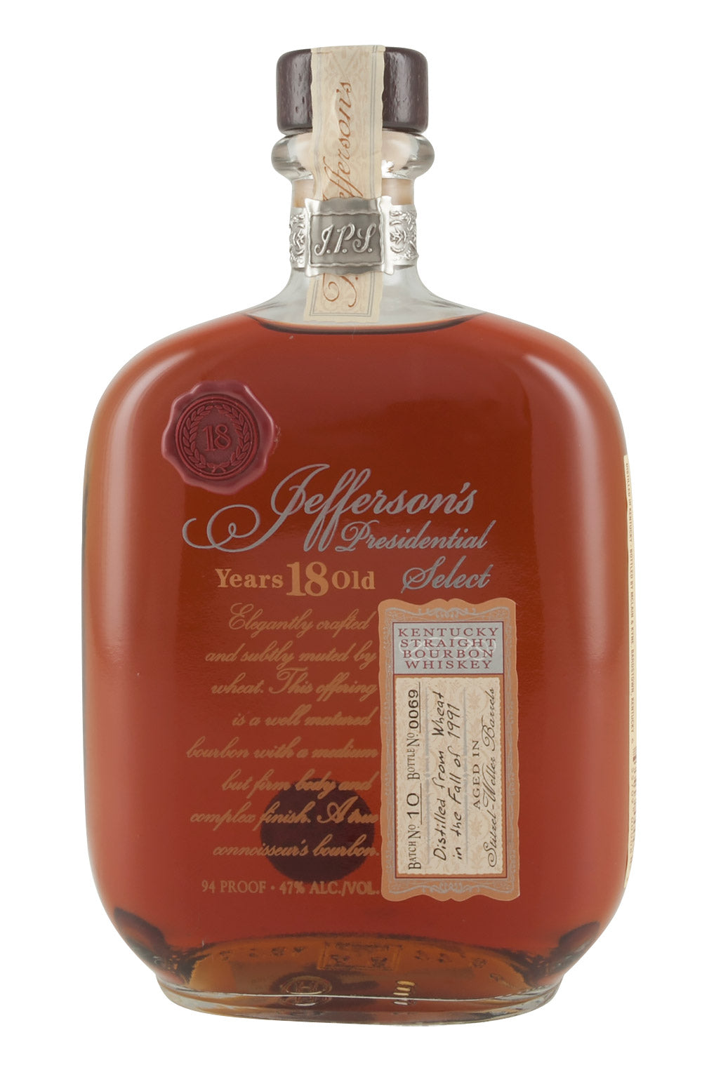 Jefferson`s 18 Year Old Presidential Select Batch 10