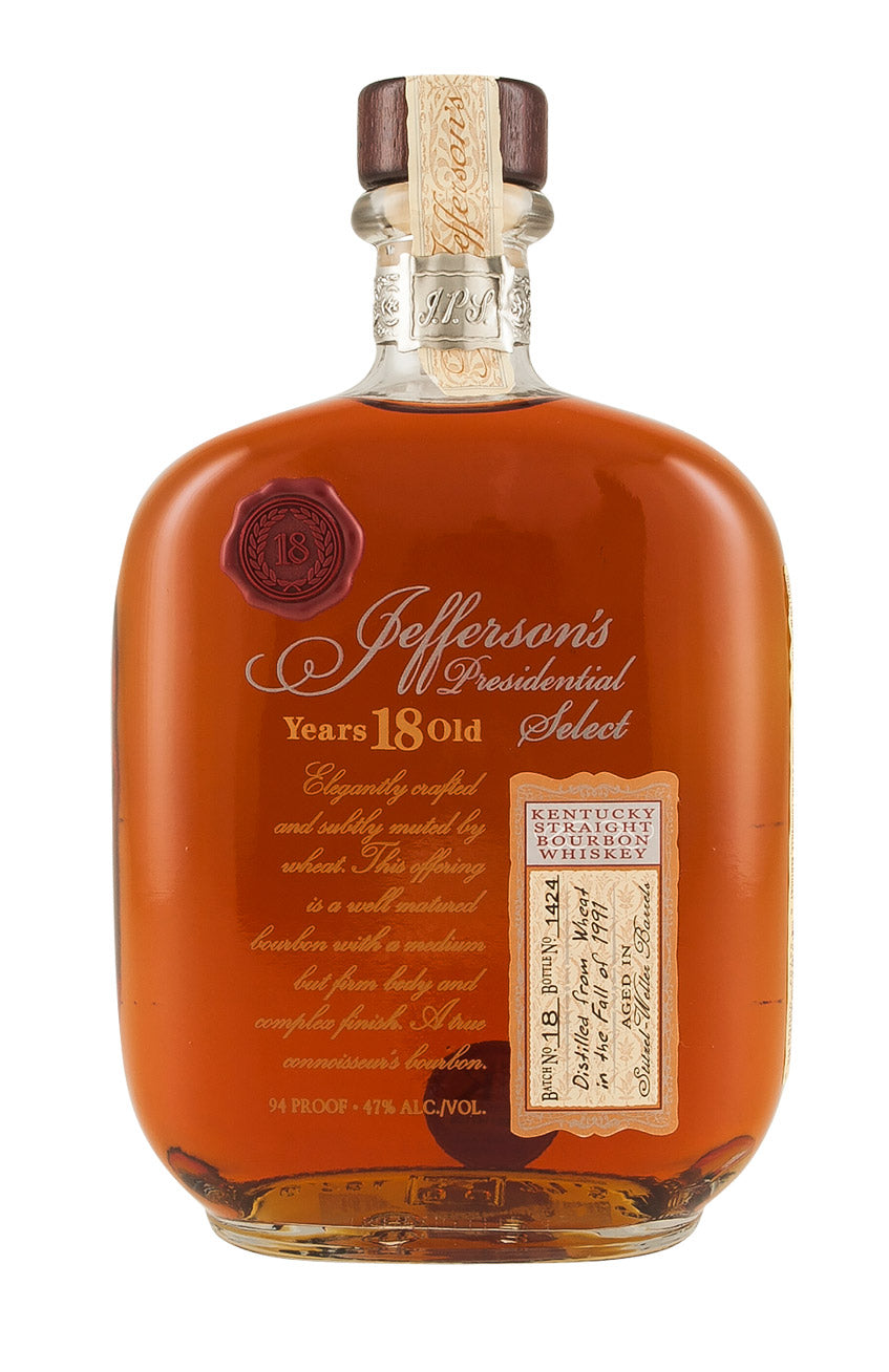 Jefferson`s 18 Year Old Presidential Select Batch 18