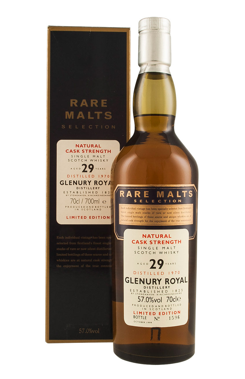 Glenury Royal 29 Year Old Rare Malts 1970