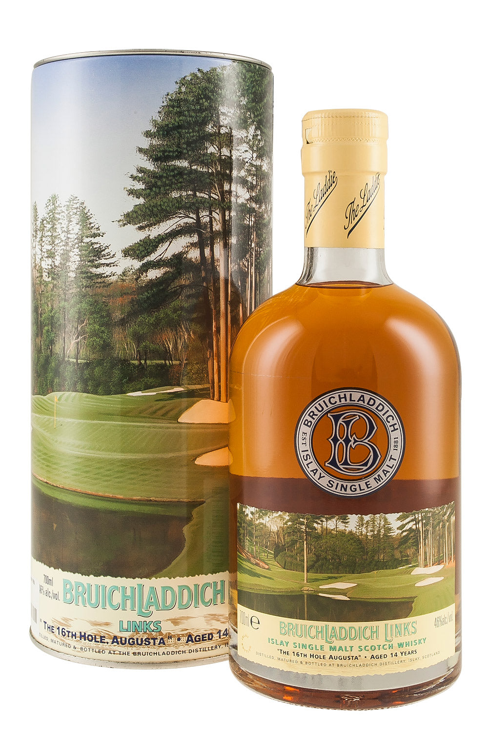Bruichladdich 14 Year Old Links Augusta 16th Hole