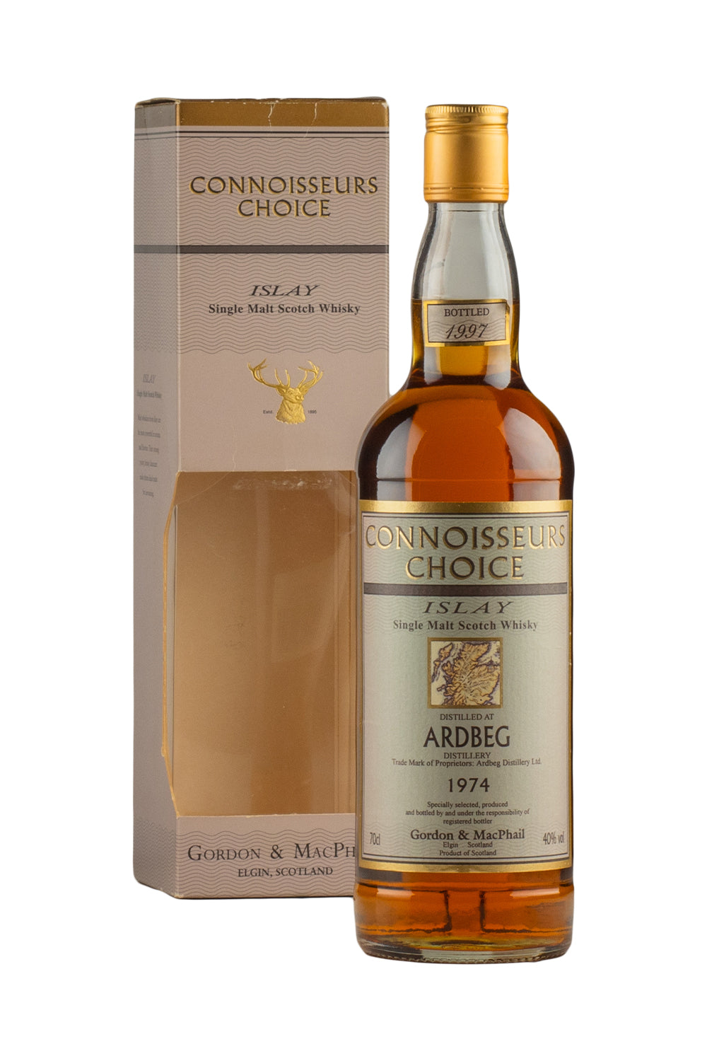 Ardbeg Connoisseurs Choice Gordon & MacPhail (Bottled 1997) 1974