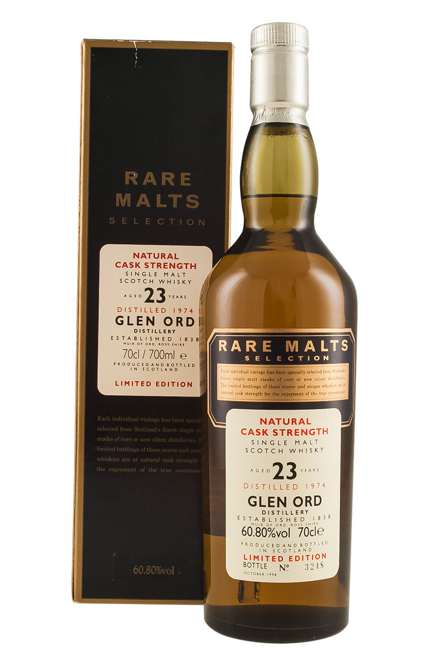 Glen Ord 23 Year Old Rare Malts 1974