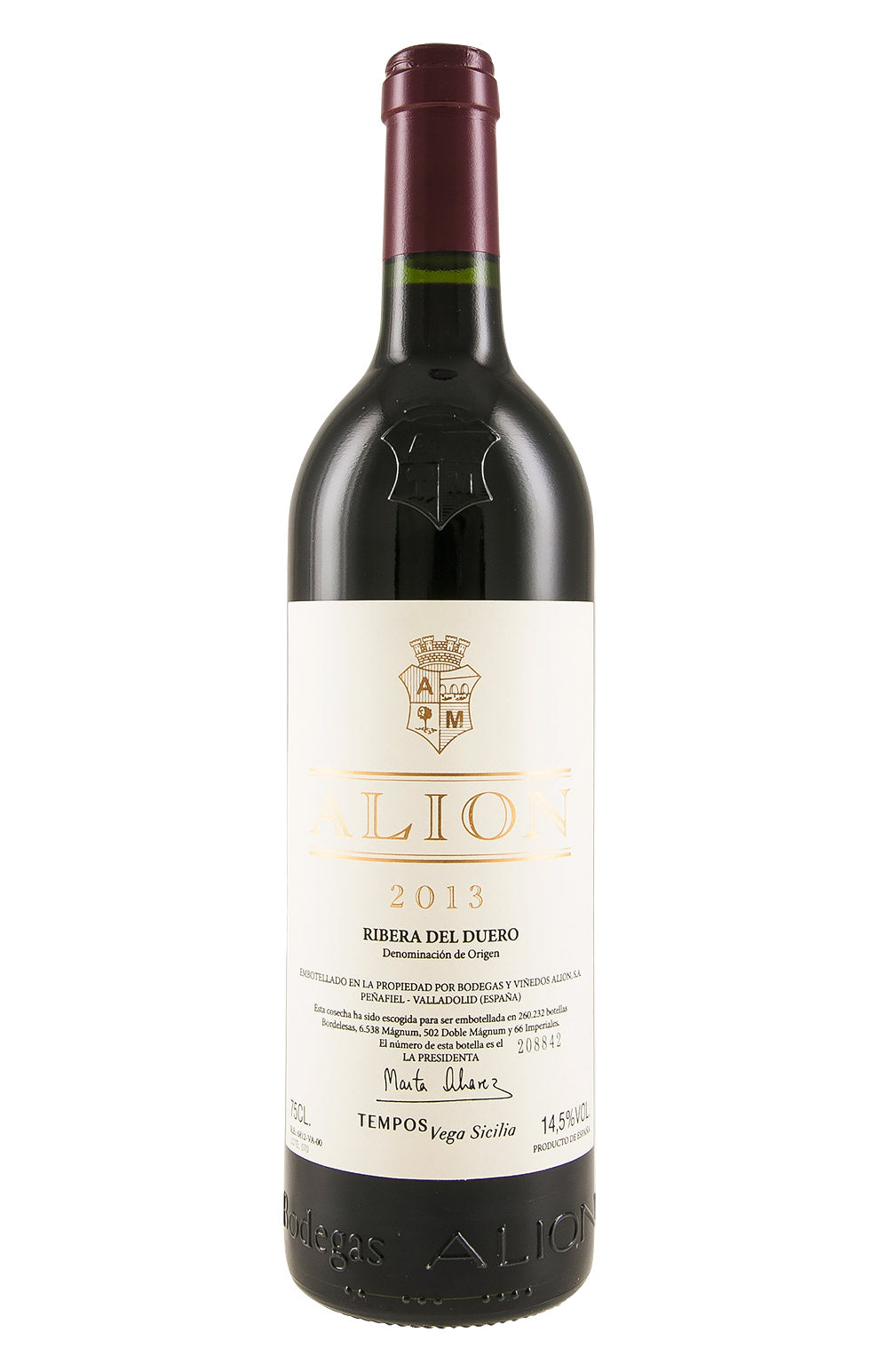 Vega Sicilia Alion 2013