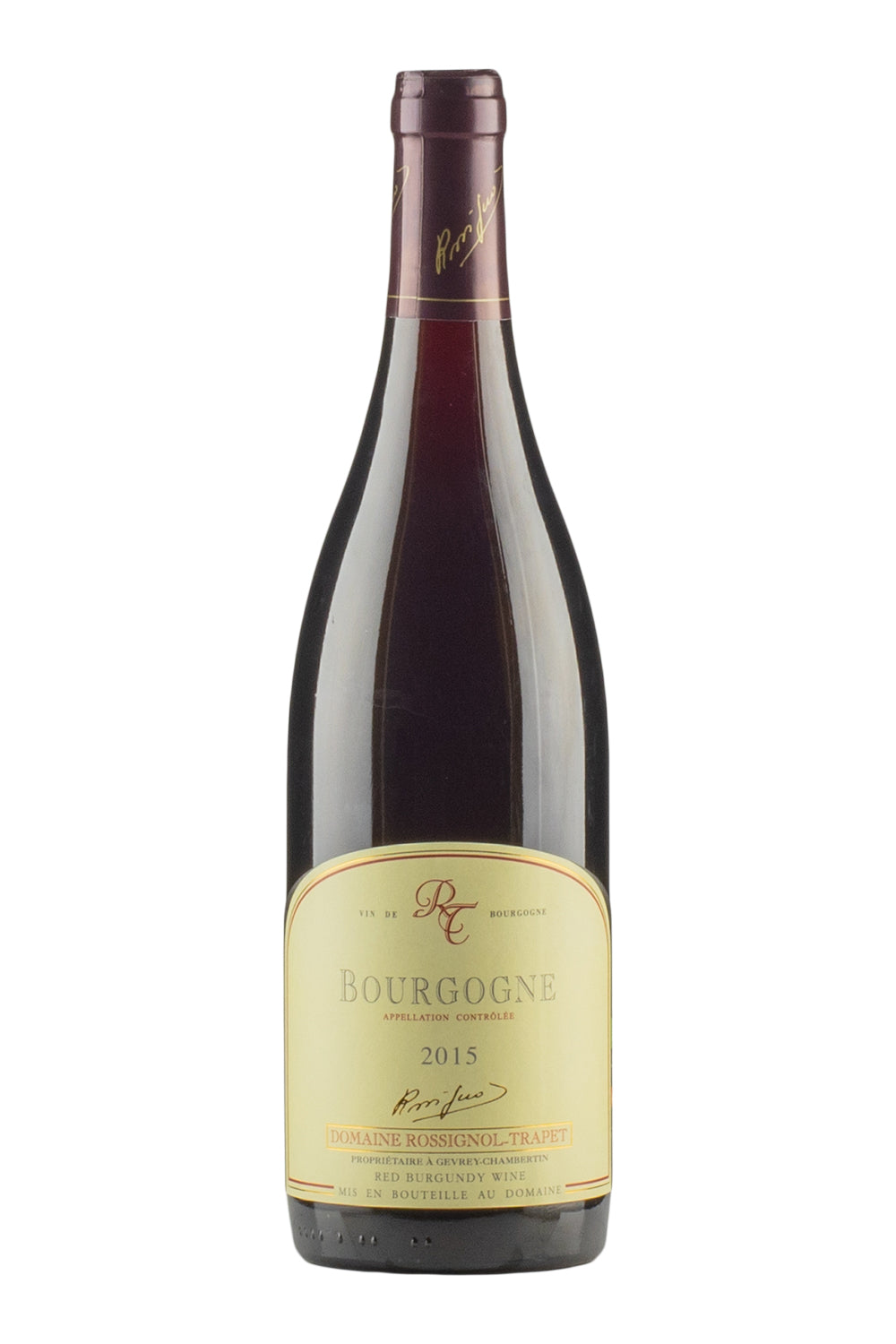 Bourgogne Rouge Rossignol-Trapet 2015