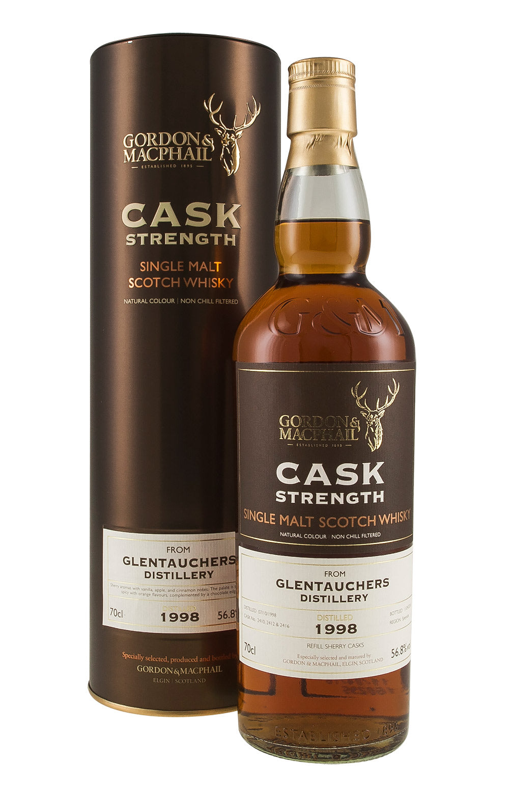 Glentauchers Cask Strength G&M 1998