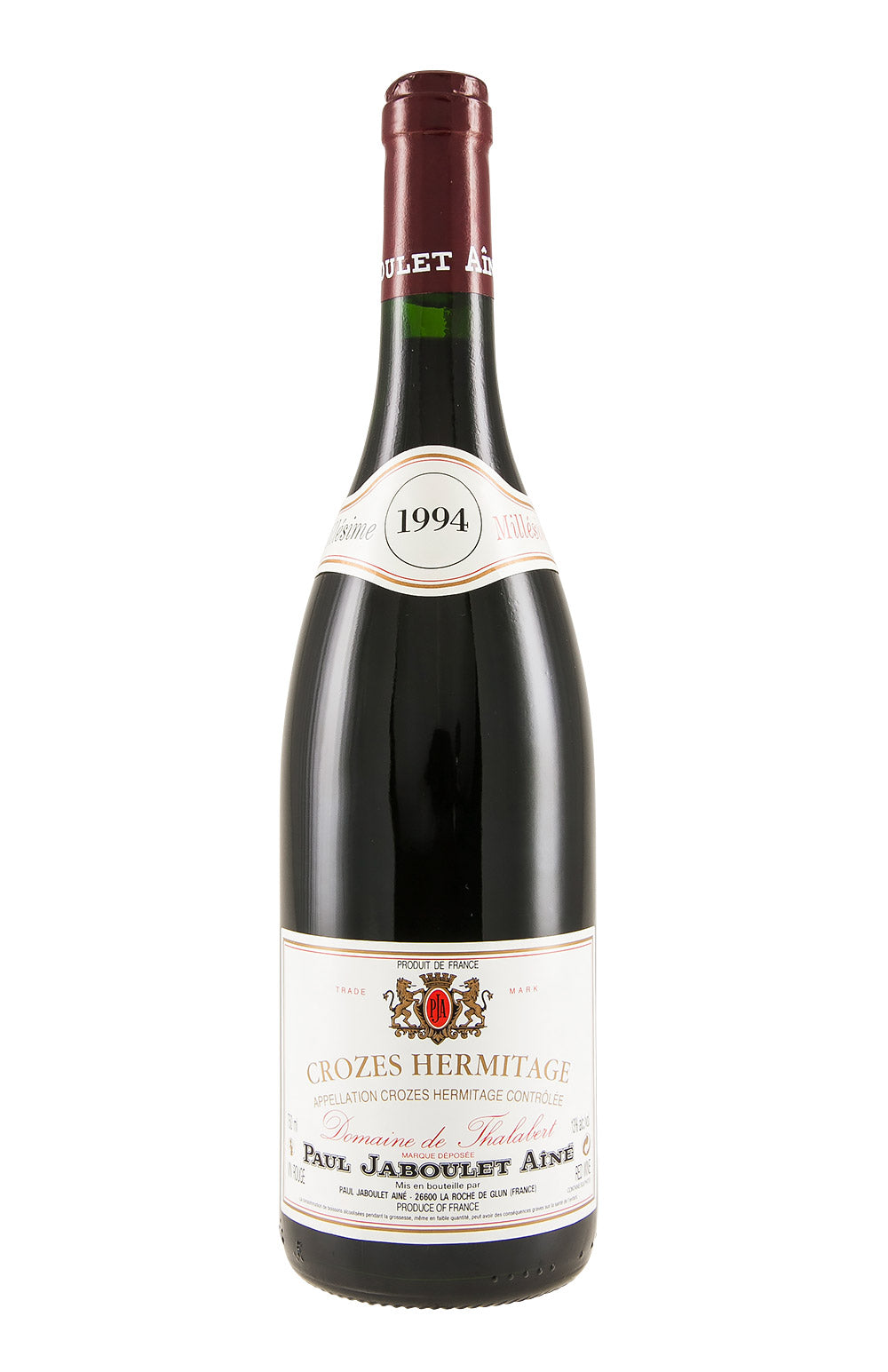 Crozes Hermitage Domaine de Thalabert Jaboulet (Ex Estate) 1994