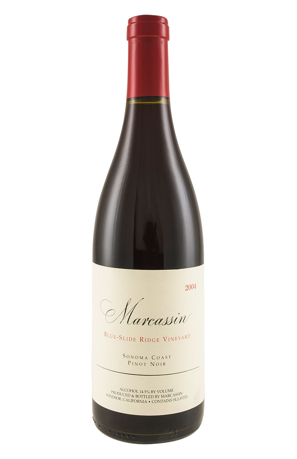 Marcassin Blue Slide Ridge Pinot Noir 2004
