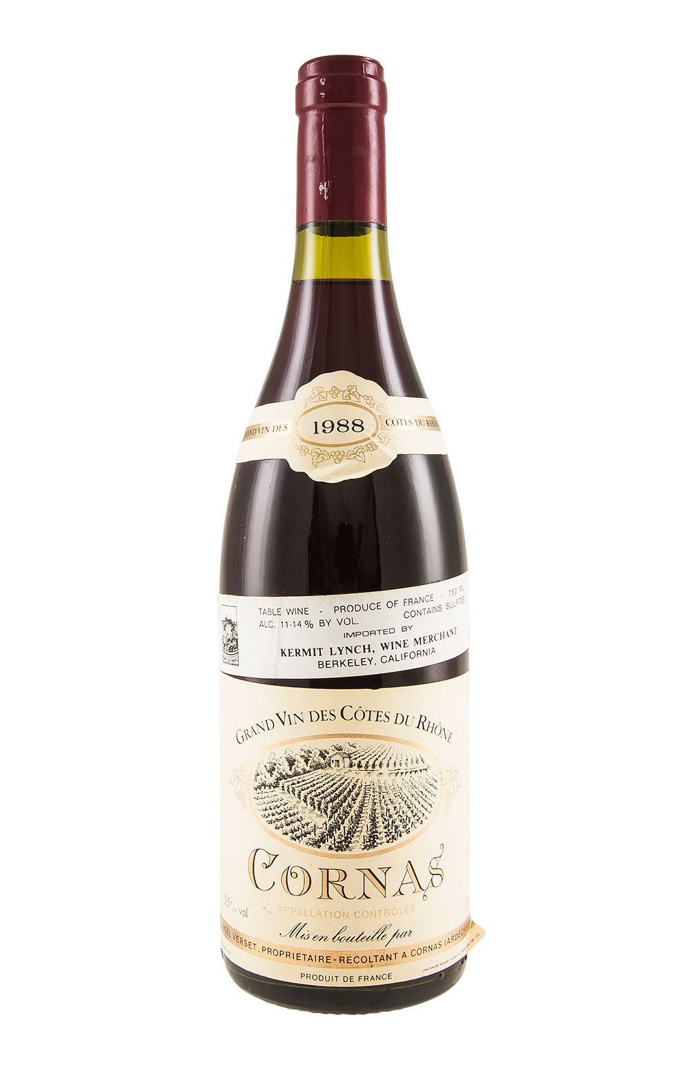 Cornas Noel Verset 1988