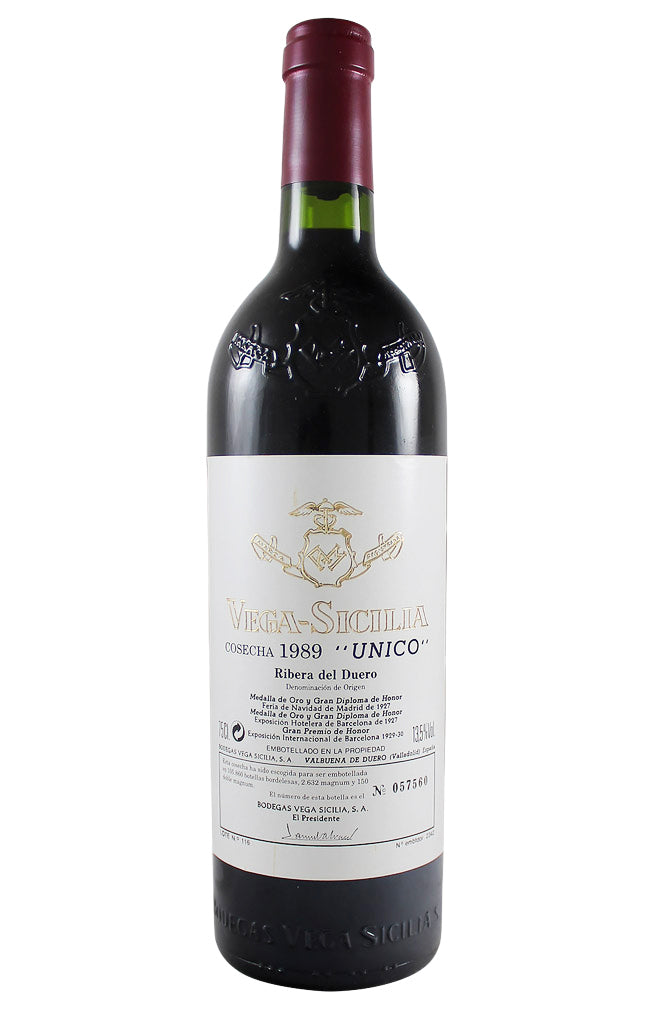 Vega Sicilia Unico 1989