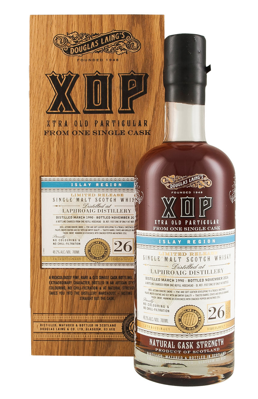 Laphroaig 26 Year Old Xtra Old Particular 1990