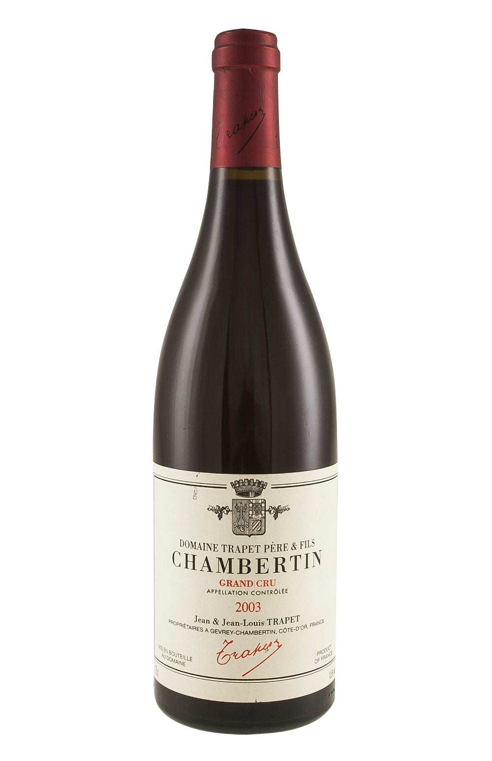 Chambertin Trapet 2003