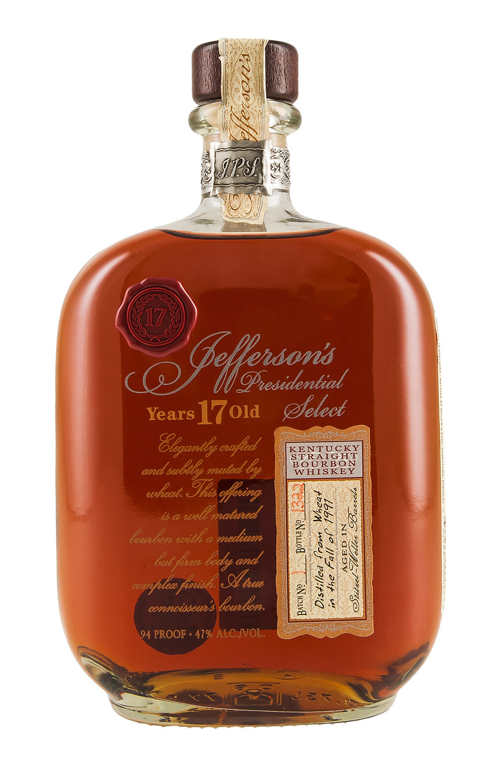 Jefferson`s 17 Year Old Presidential Select Batch 1