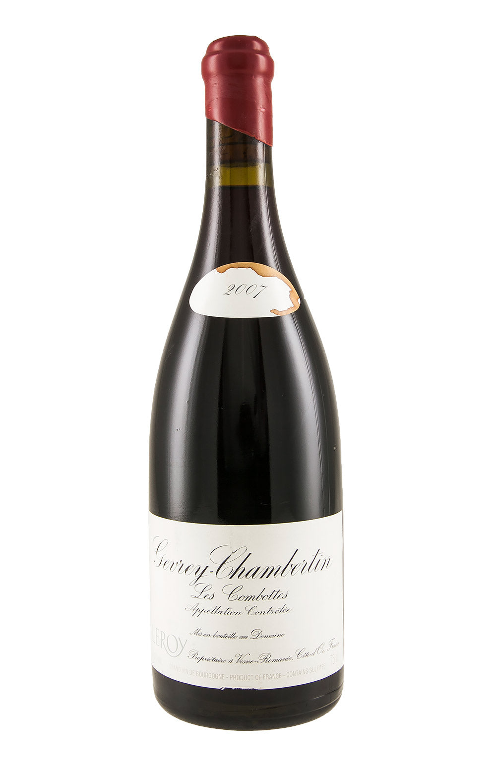 Gevrey Chambertin Les Combottes Domaine Leroy 2007