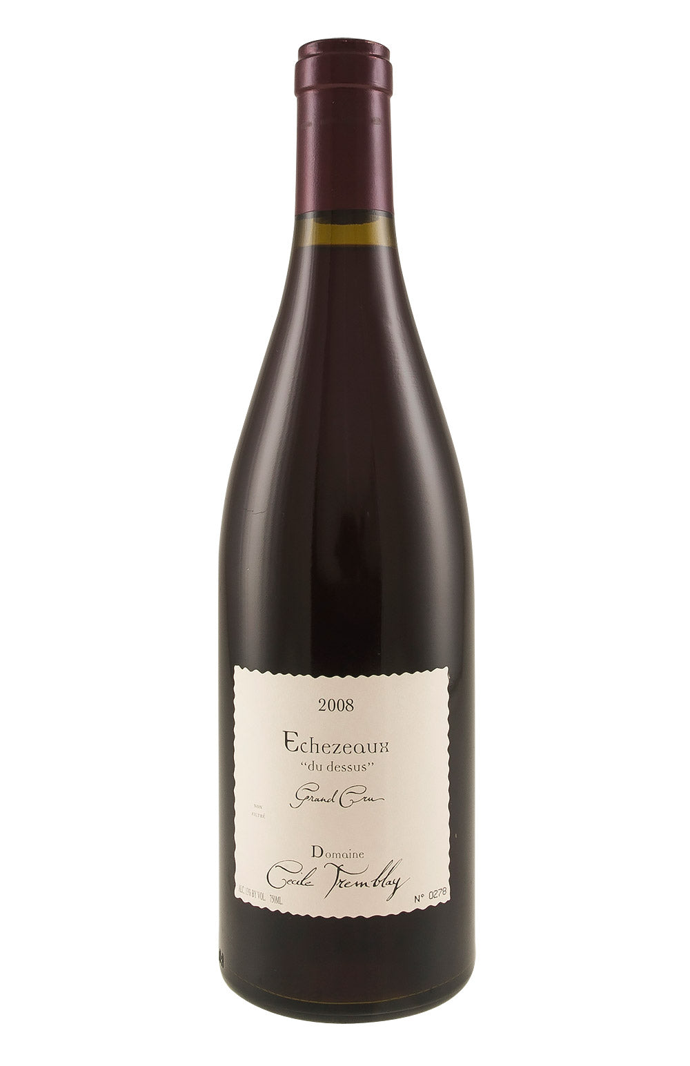 Echezeaux Du Dessus Cecile Tremblay 2008
