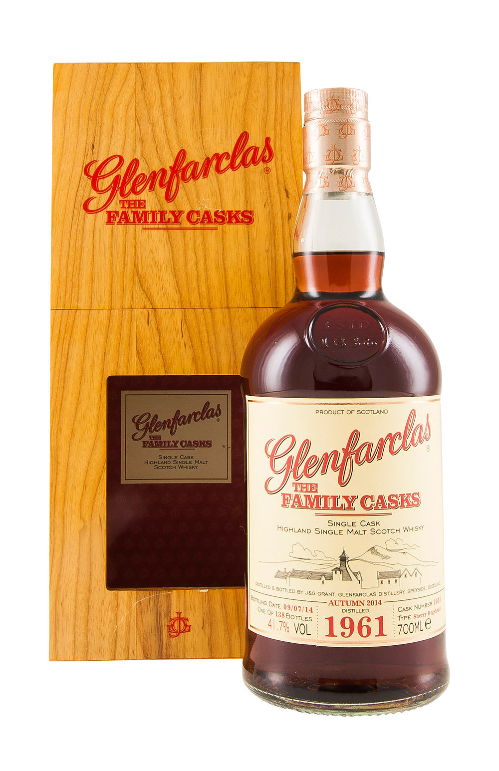 Glenfarclas Family Cask 3055 A14 1961
