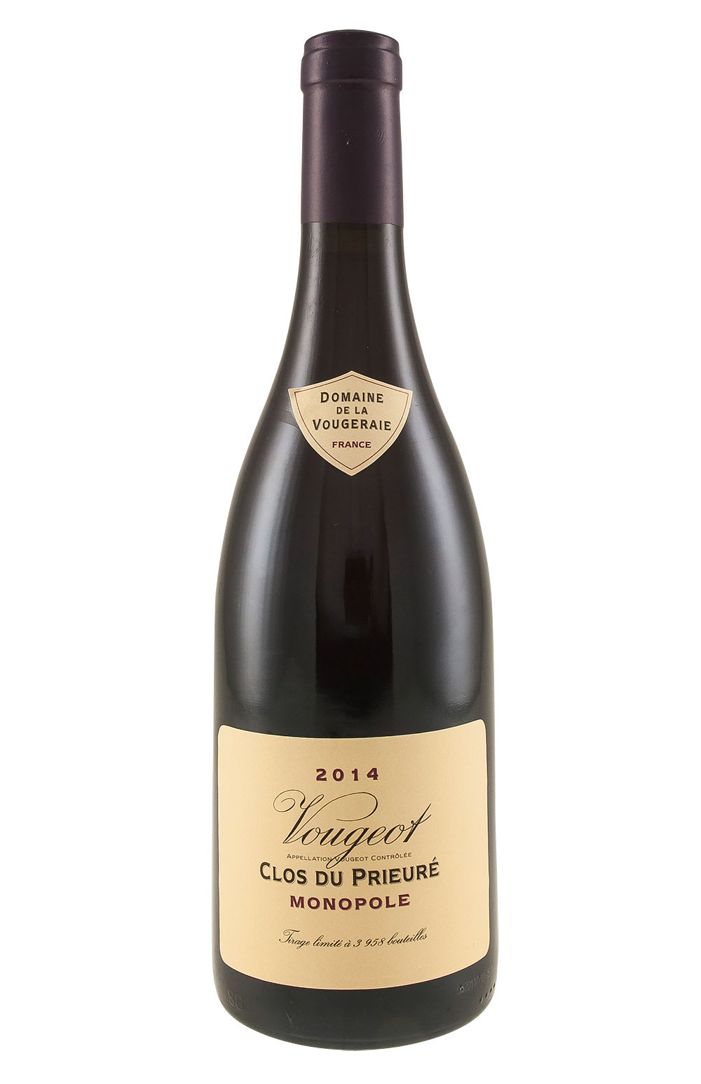 Vougeot Clos du Prieure Rouge Vougeraie 2014