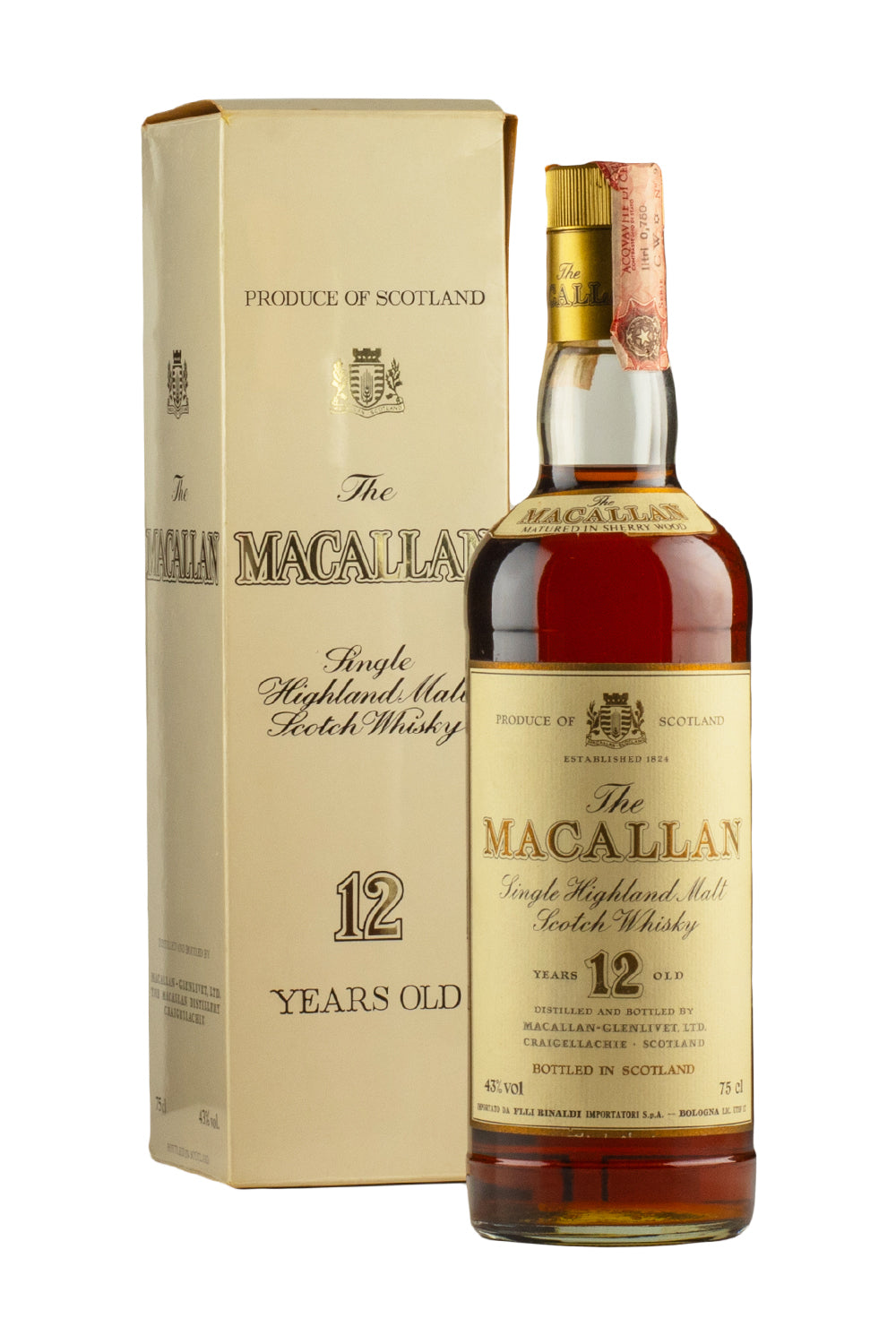 Macallan 12 Year Old c. 1980s