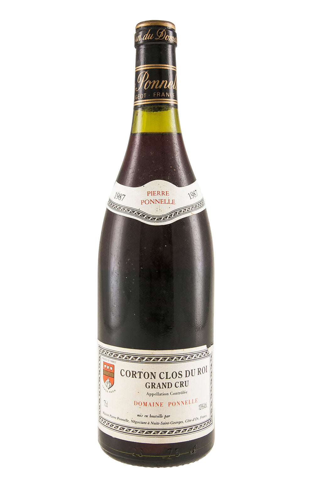 Corton Clos du Roi Pierre Ponnelle 1987