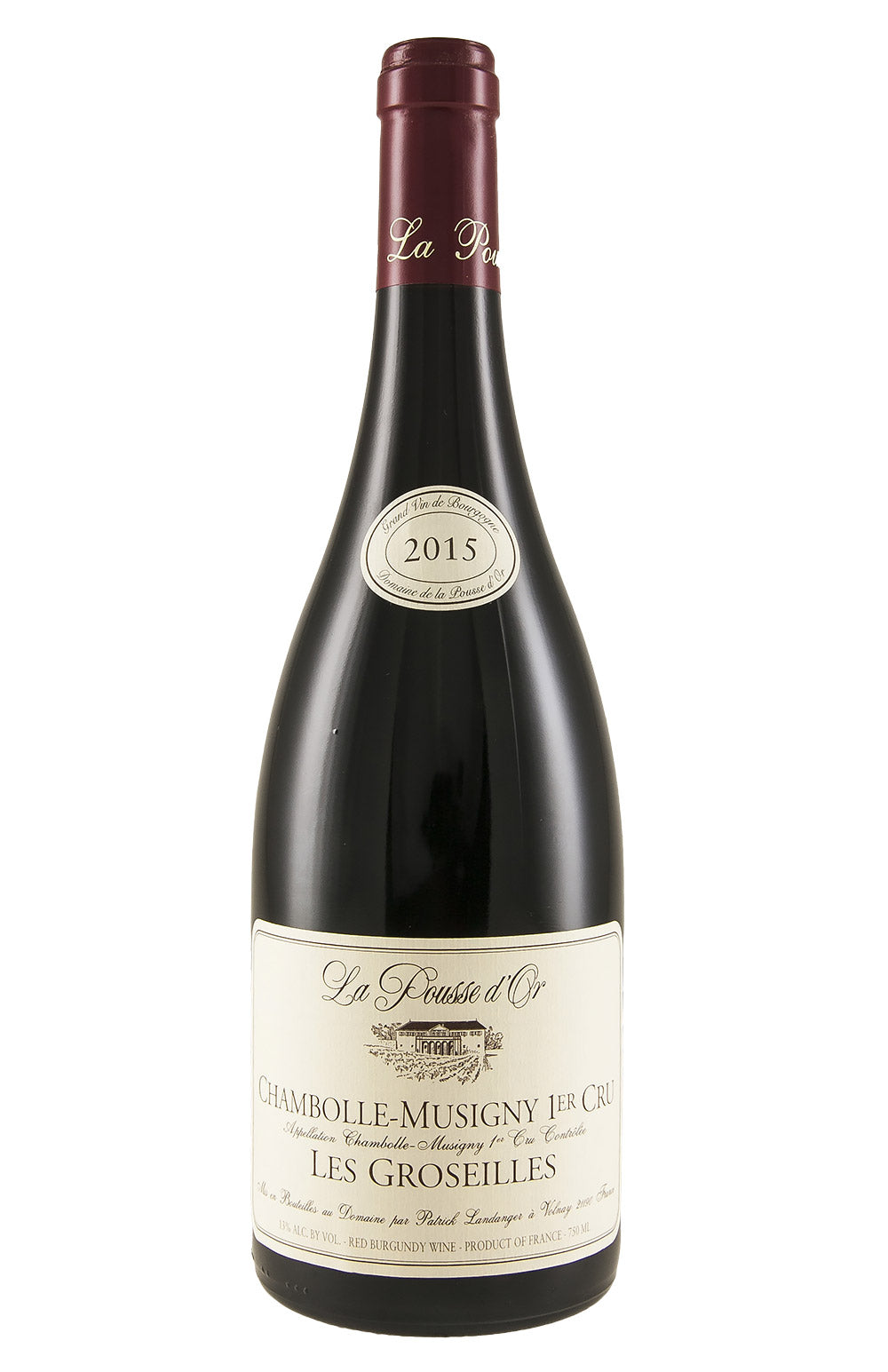 Chambolle Musigny Les Groseilles Pousse d`Or 2015