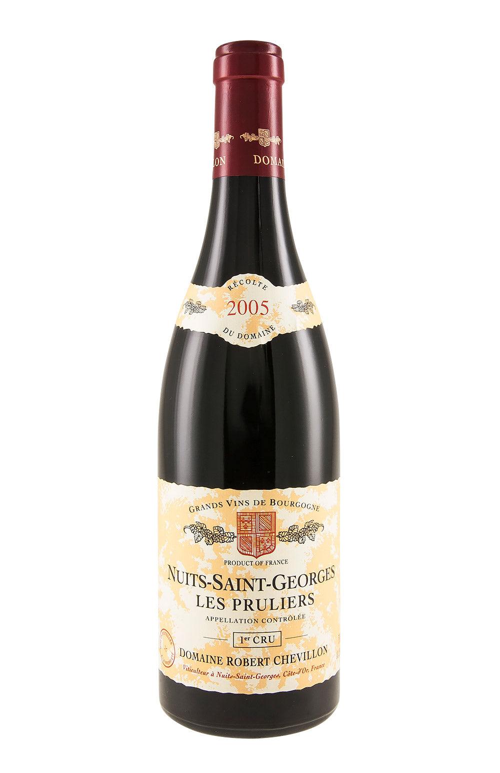 Nuits St Georges Les Pruliers Robert Chevillon 2005