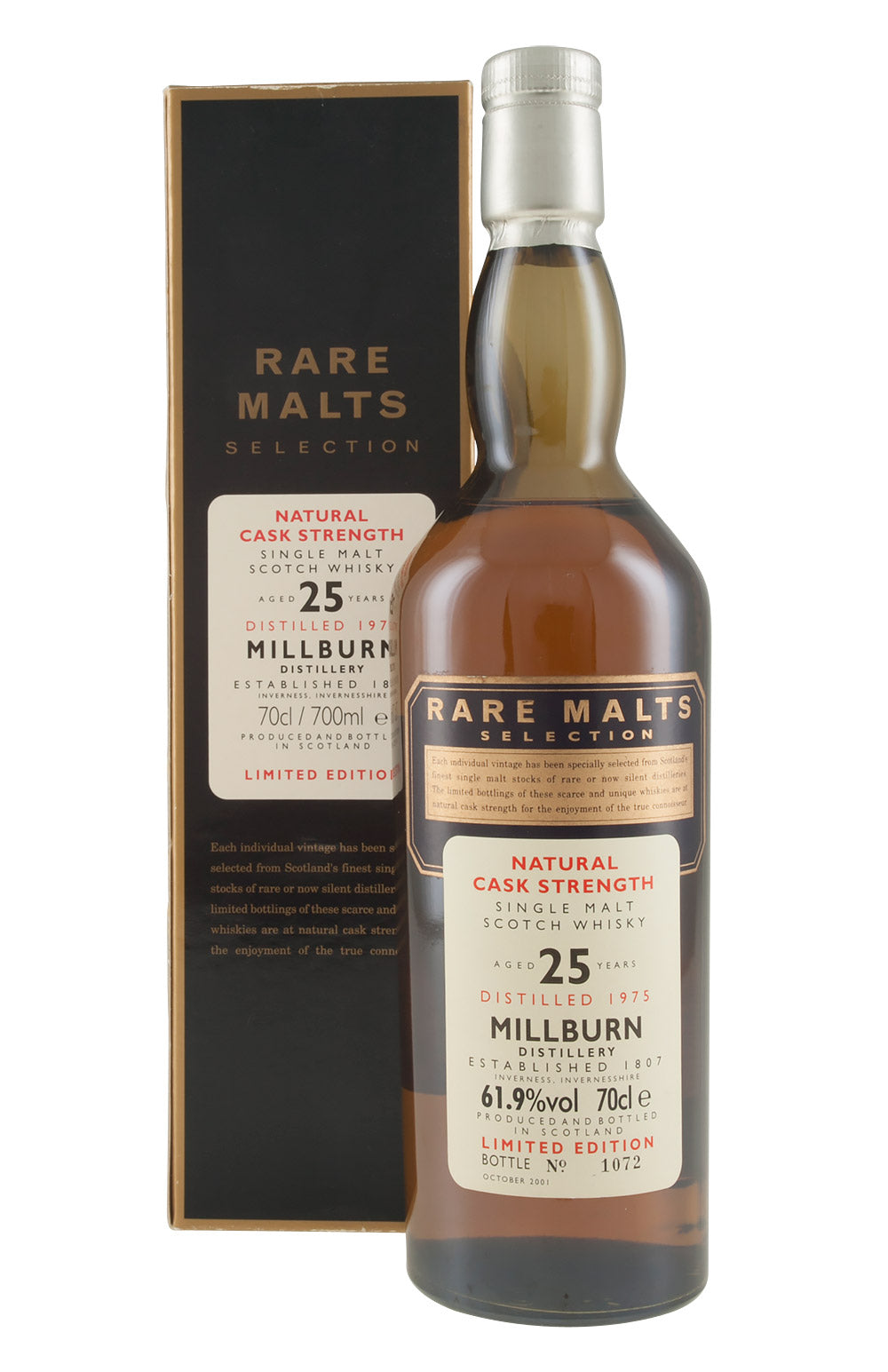 Millburn 25 Year Old Rare Malts 1975