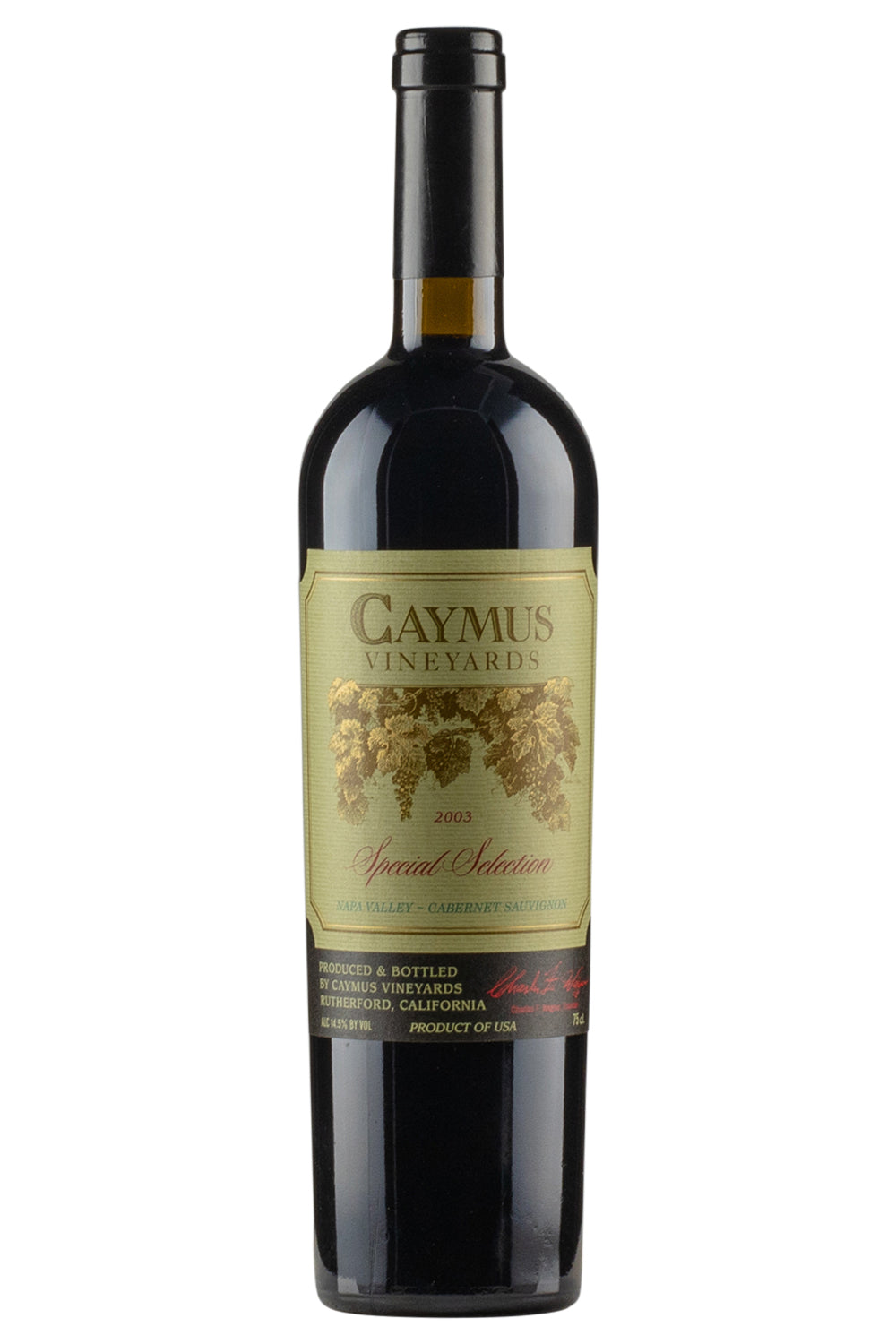 Caymus Vineyards Special Selection Cabernet Sauvignon 2003