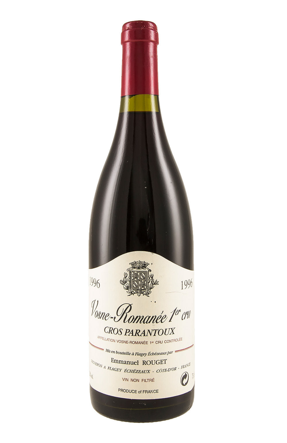 Vosne Romanee Cros Parantoux Emmanuel Rouget 1996