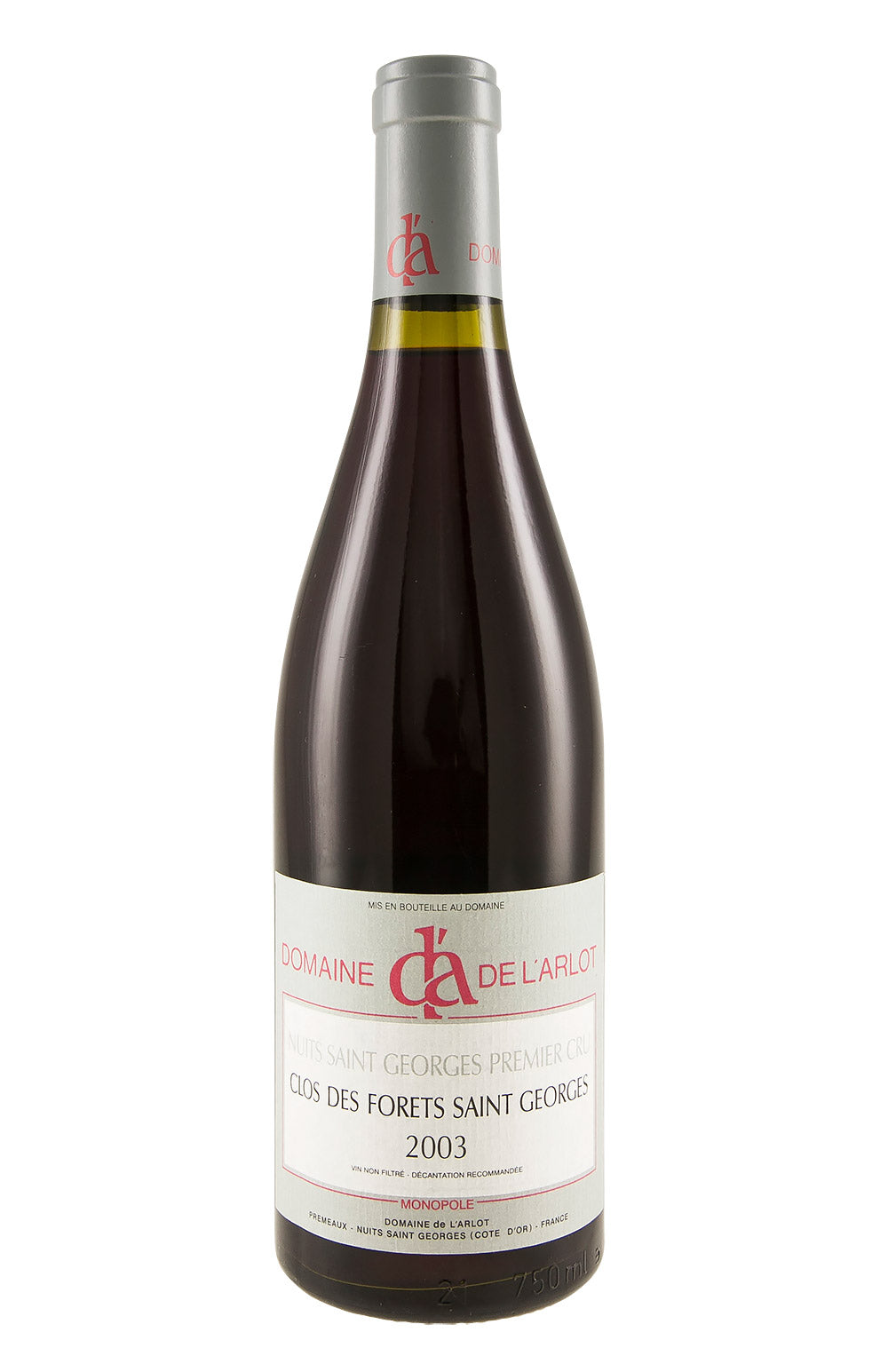 Nuits St Georges Clos des Forets St Georges Arlot 2003