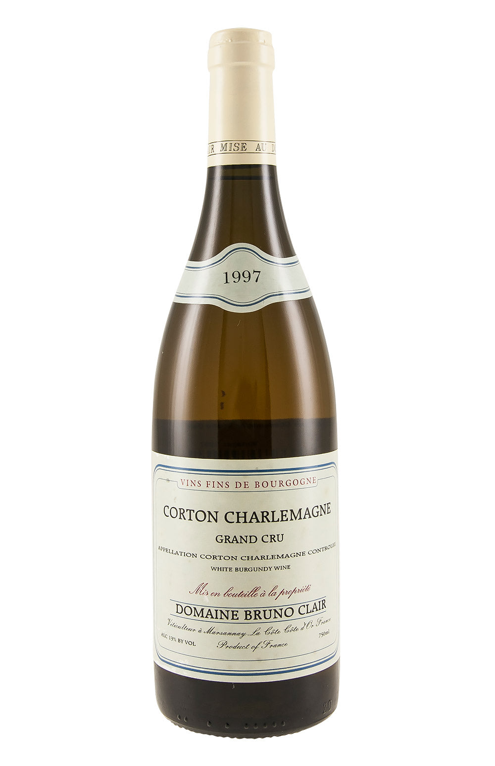 Corton Charlemagne Bruno Clair 1997