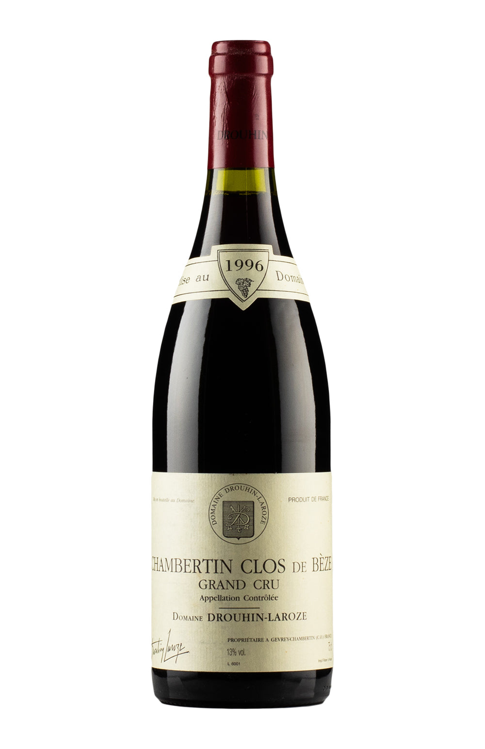 Chambertin Clos de Beze Drouhin Laroze 1996
