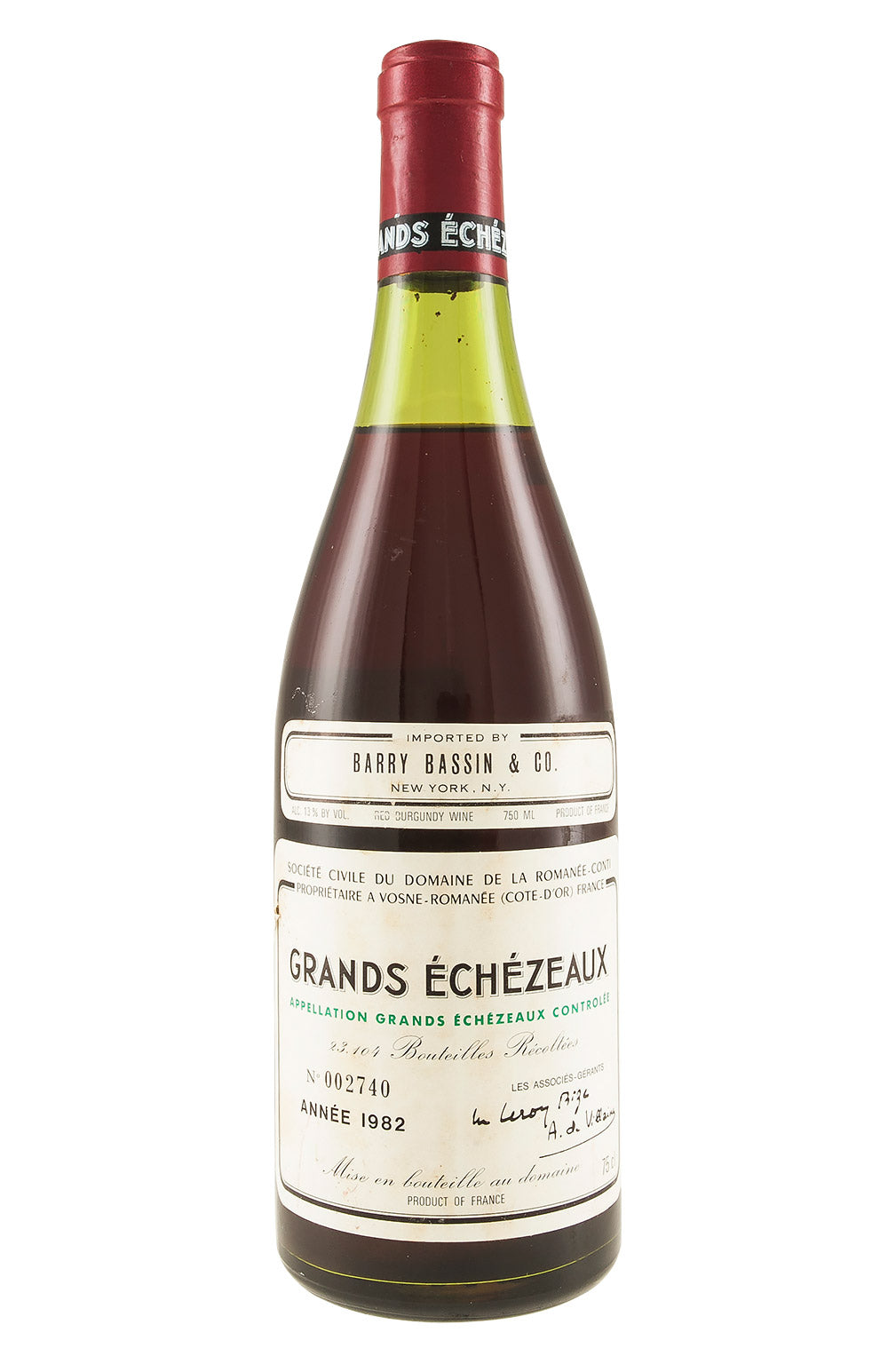 Grands Echezeaux DRC 1982