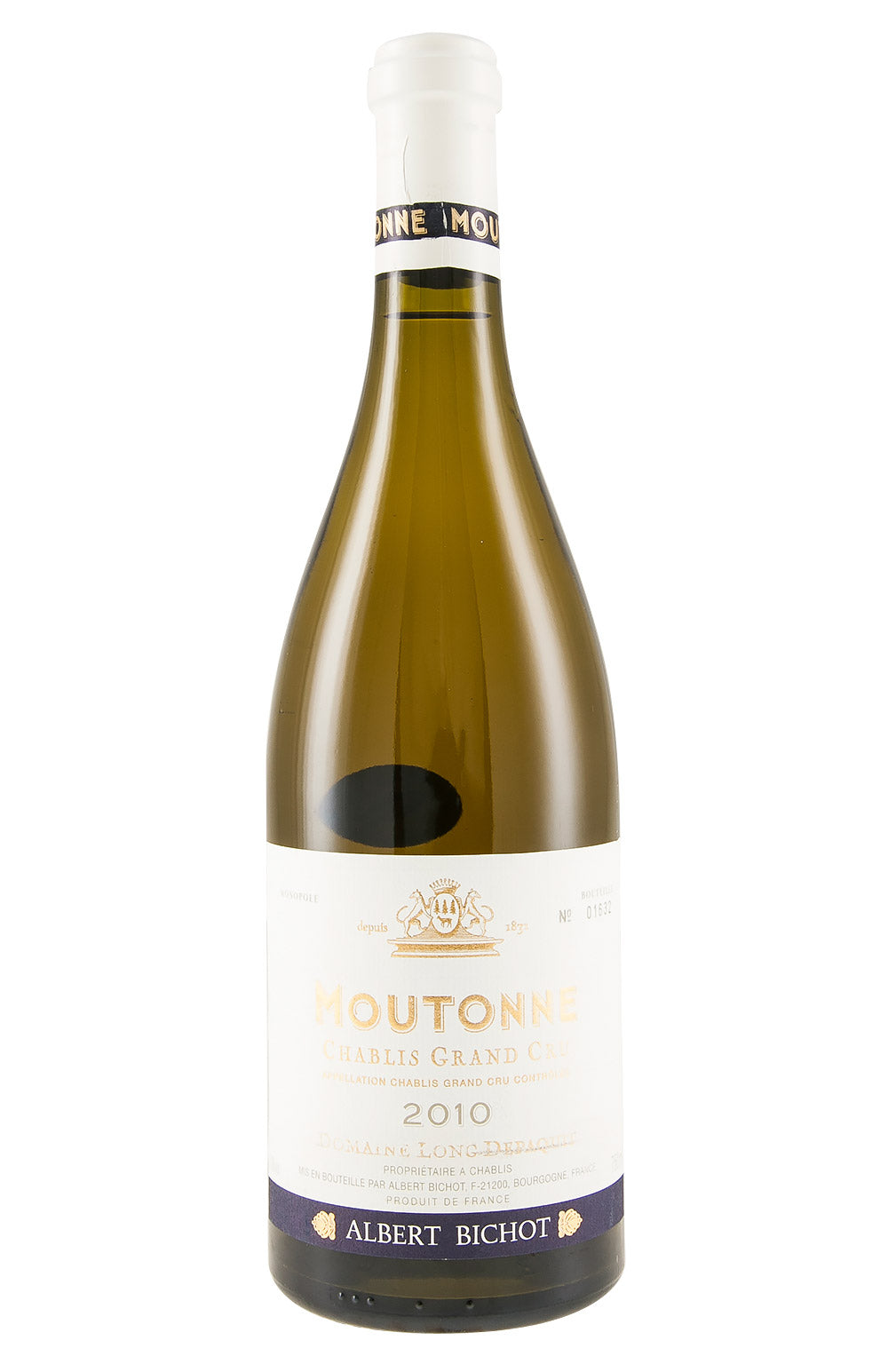 Chablis Moutonne Long Depaquit 2010