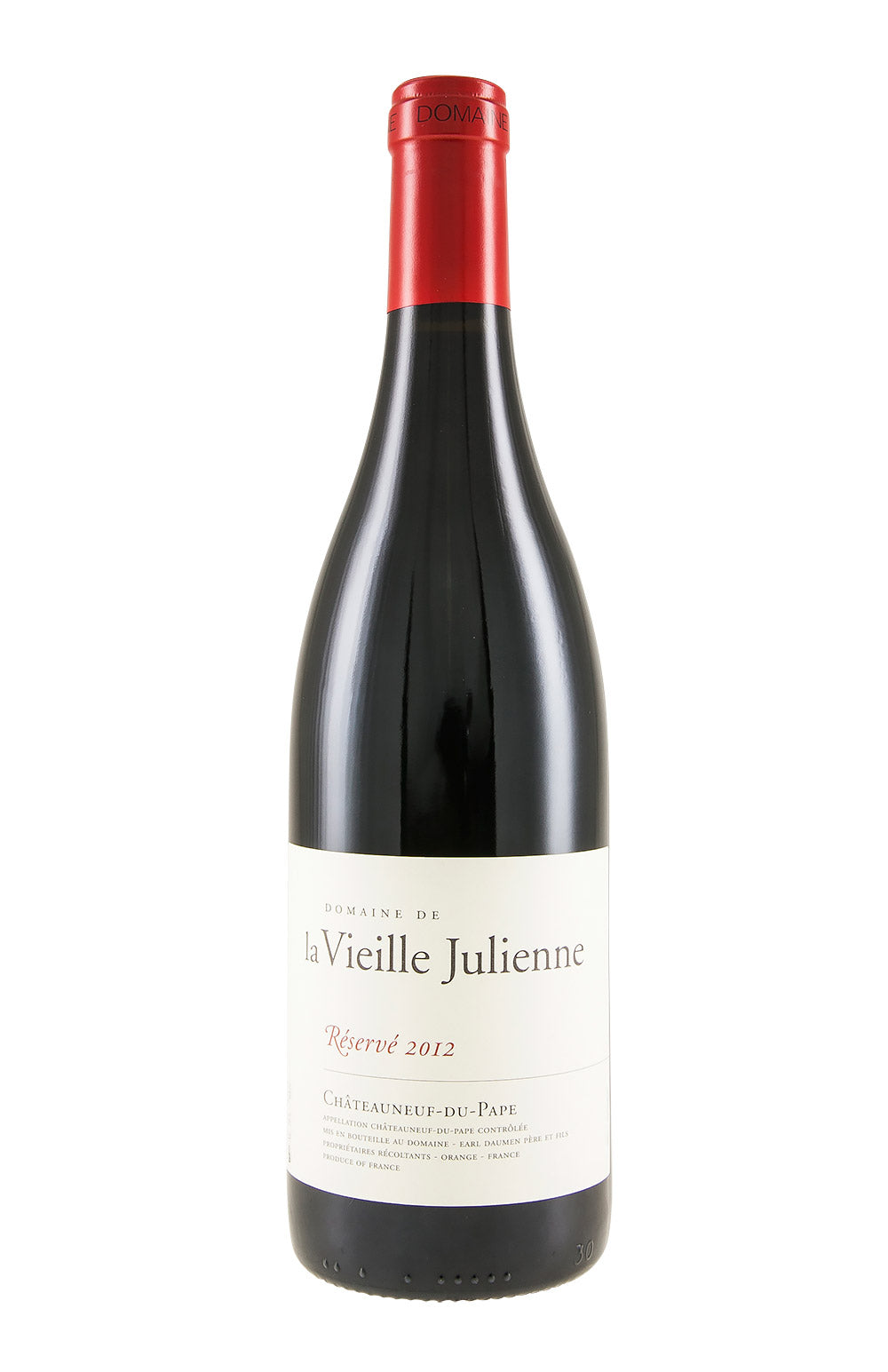 Chateauneuf du Pape Reserve Vieille Julienne 2012