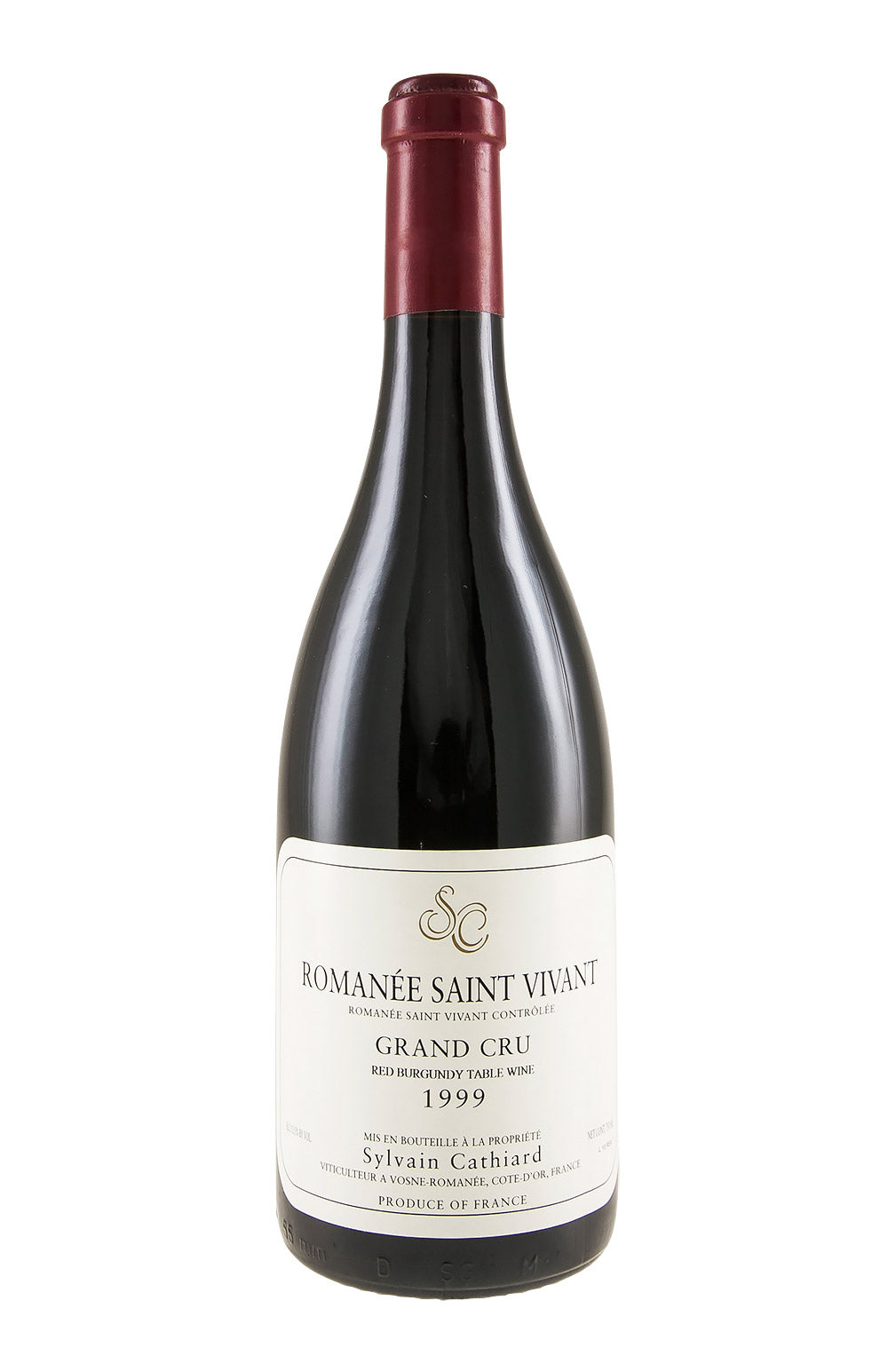 Romanee St Vivant Sylvain Cathiard 1999