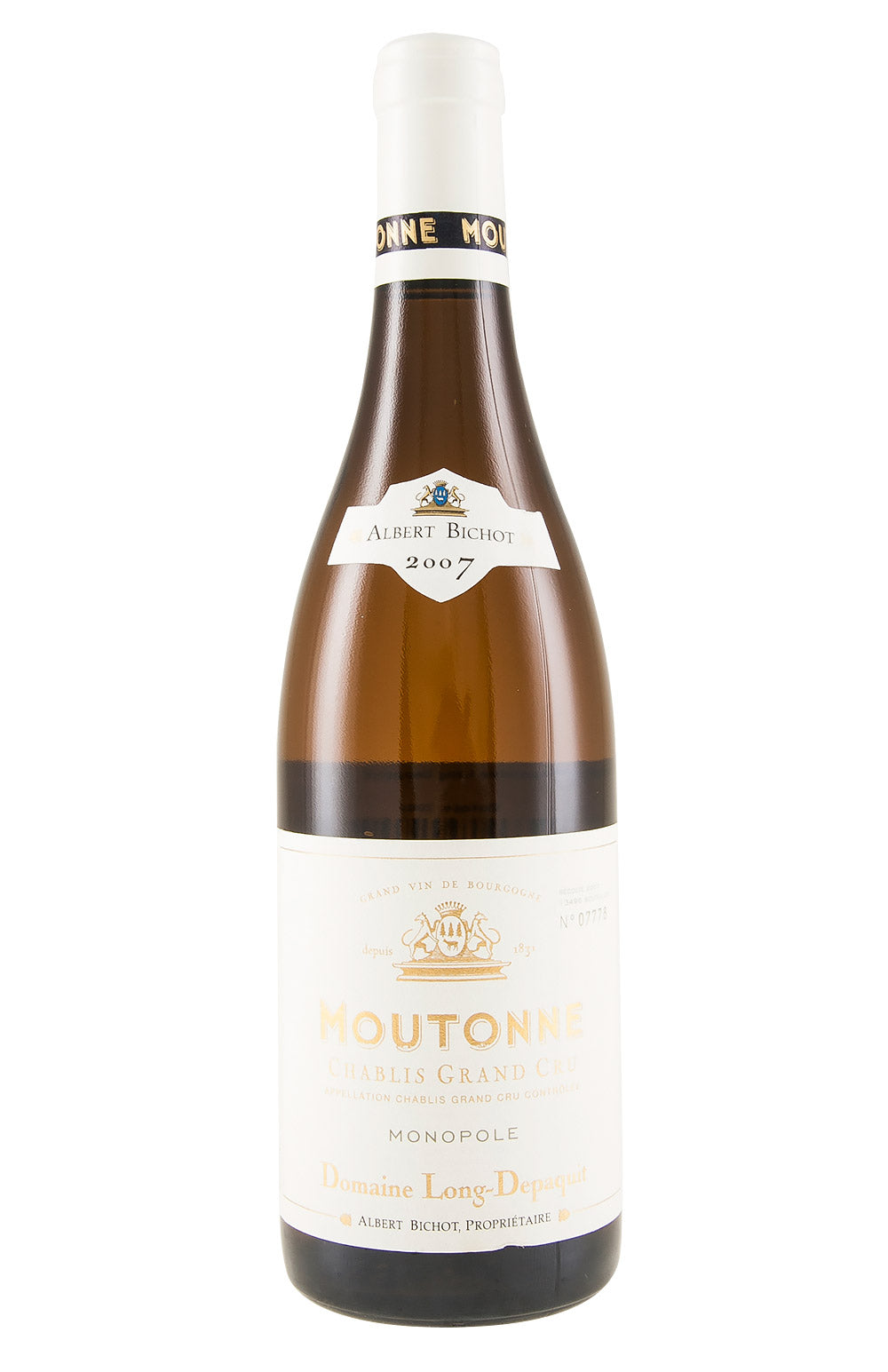Chablis Moutonne Long Depaquit 2007